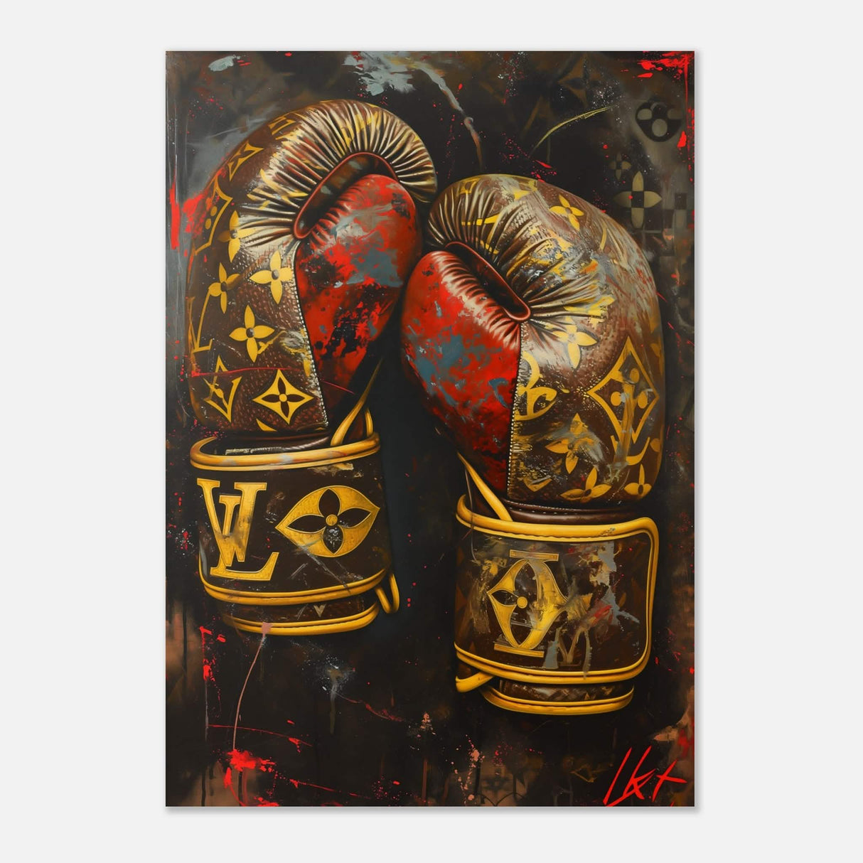 Da Vinci Pop Art Wall Art - Aluminum Print - 70x100 cm / 28x40″ -