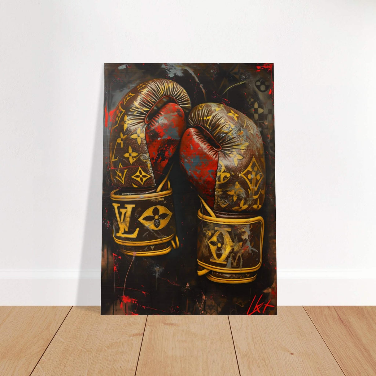 Da Vinci Pop Art Wall Art - Brushed Aluminum Print - 70x100 cm / 28x40″ -