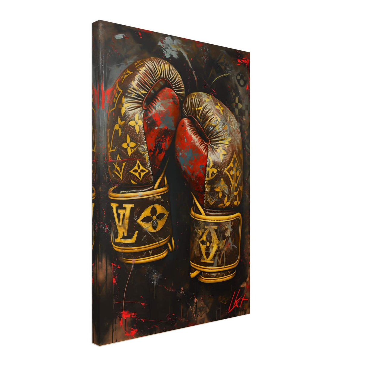 Da Vinci Pop Art Wall Art - Canvas - 40x60 cm / 16x24″ - Slim