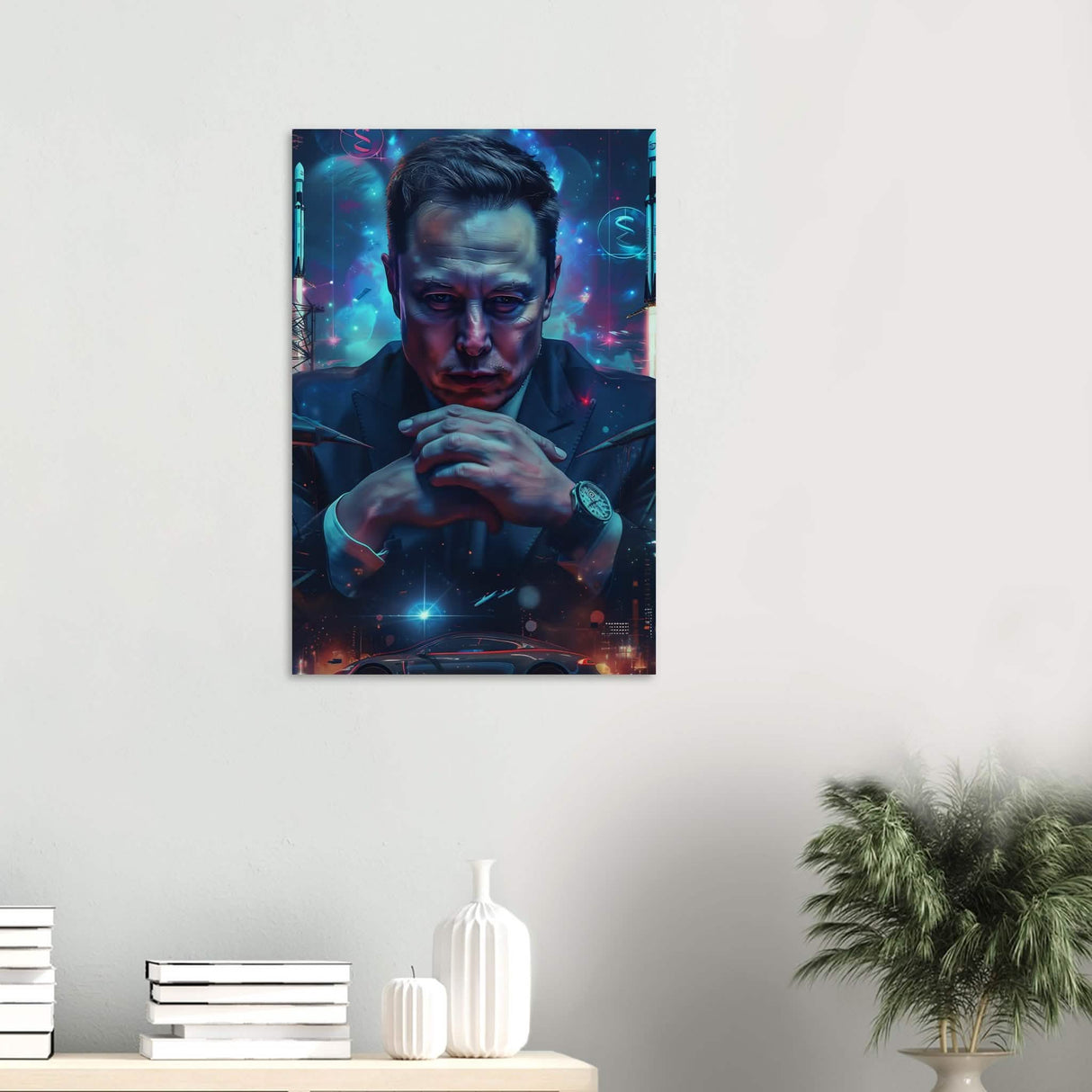 Da Vinci Pop Art Wall Art - Wood Prints - 50x75 cm / 20x30″ - 20 mm