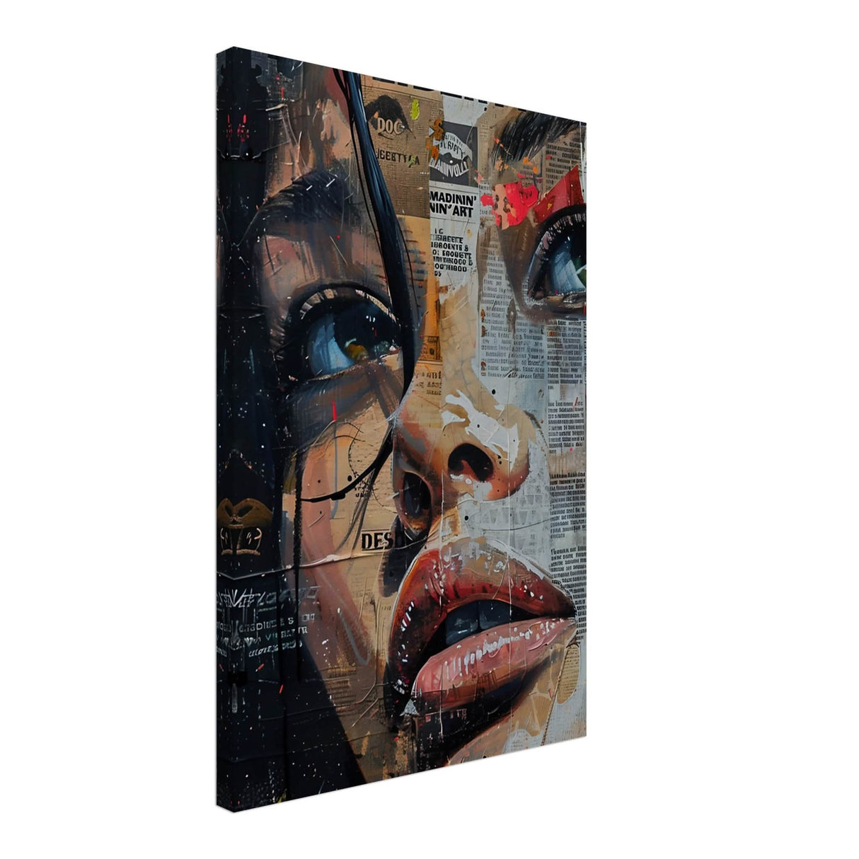 Da Vinci Pop Art Wall Art - Canvas - 40x60 cm / 16x24″ - Slim