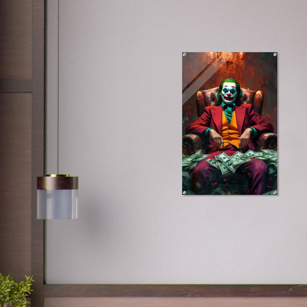 Da Vinci Pop Art Wall Art - Acrylic Print - 60x90 cm / 24x36″ -