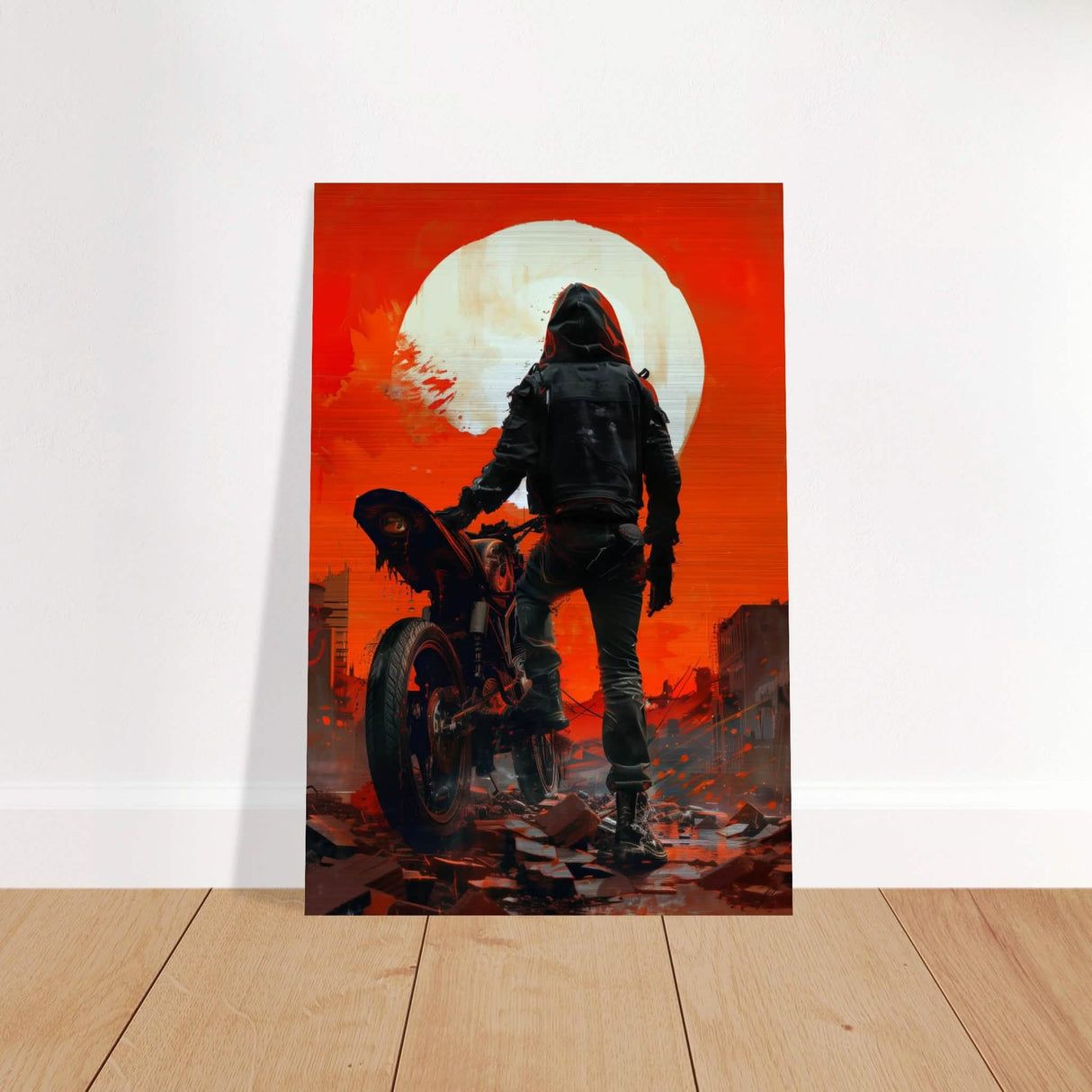 Da Vinci Pop Art Wall art - Brushed Aluminum Print - 40x60 cm / 16x24″ -