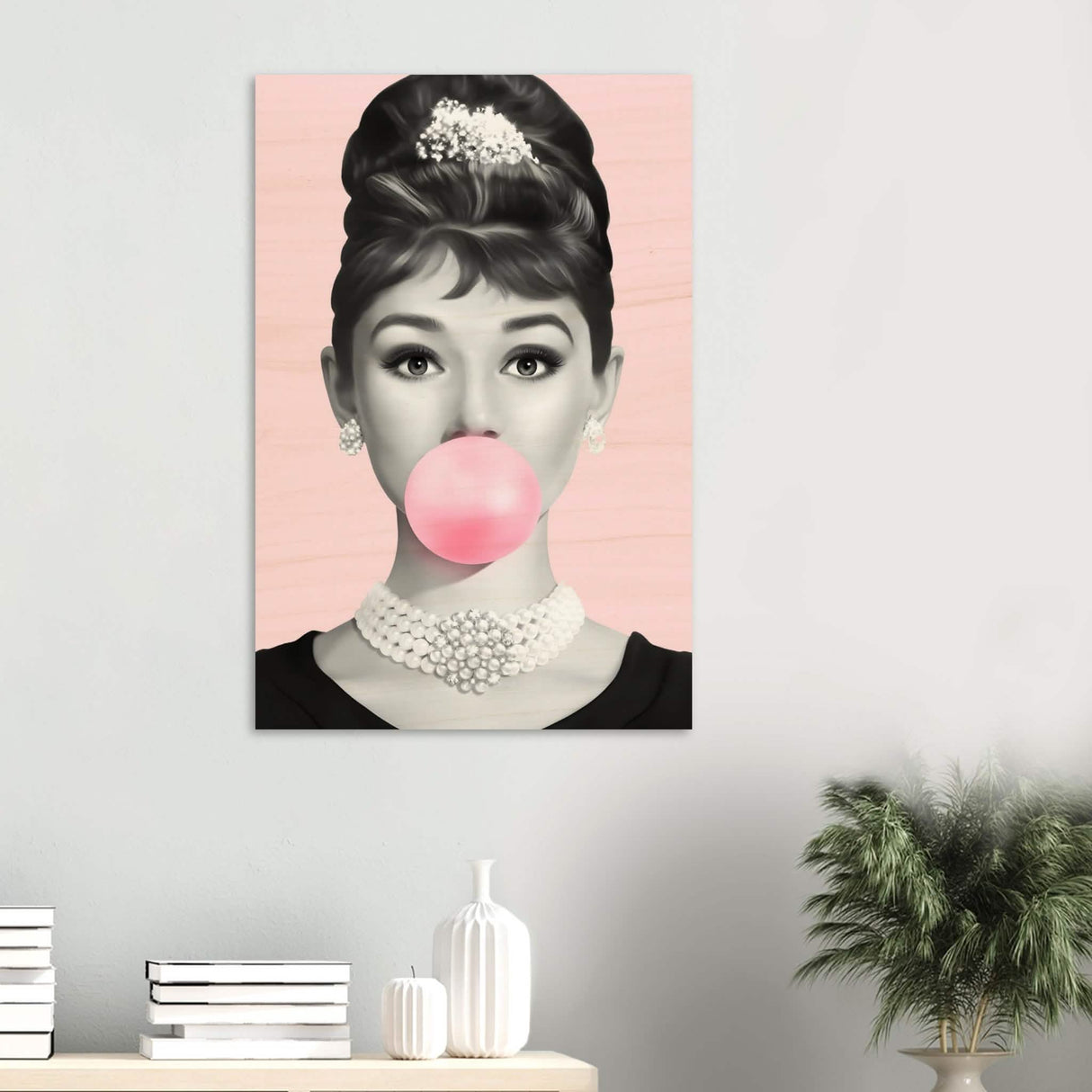 Da Vinci Pop Art Wall Art - Wood Prints - 60x90 cm / 24x36″ -