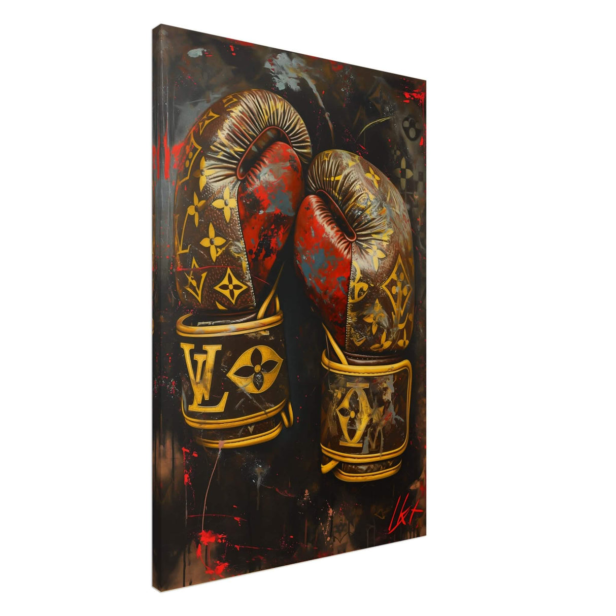 Da Vinci Pop Art Wall Art - Canvas - 60x90 cm / 24x36″ - Slim