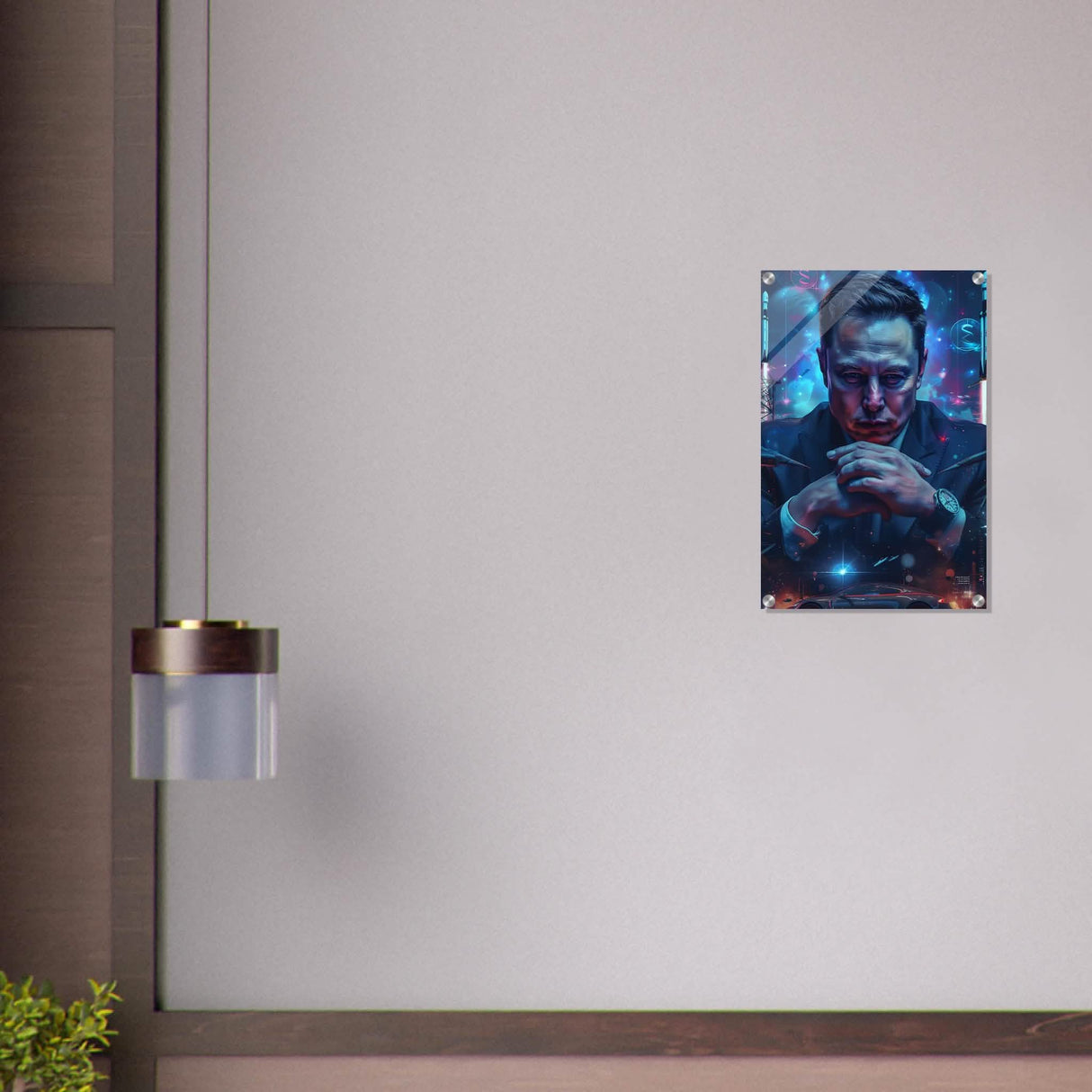 Da Vinci Pop Art Wall Art - Acrylic Print - 40x60 cm / 16x24″ -