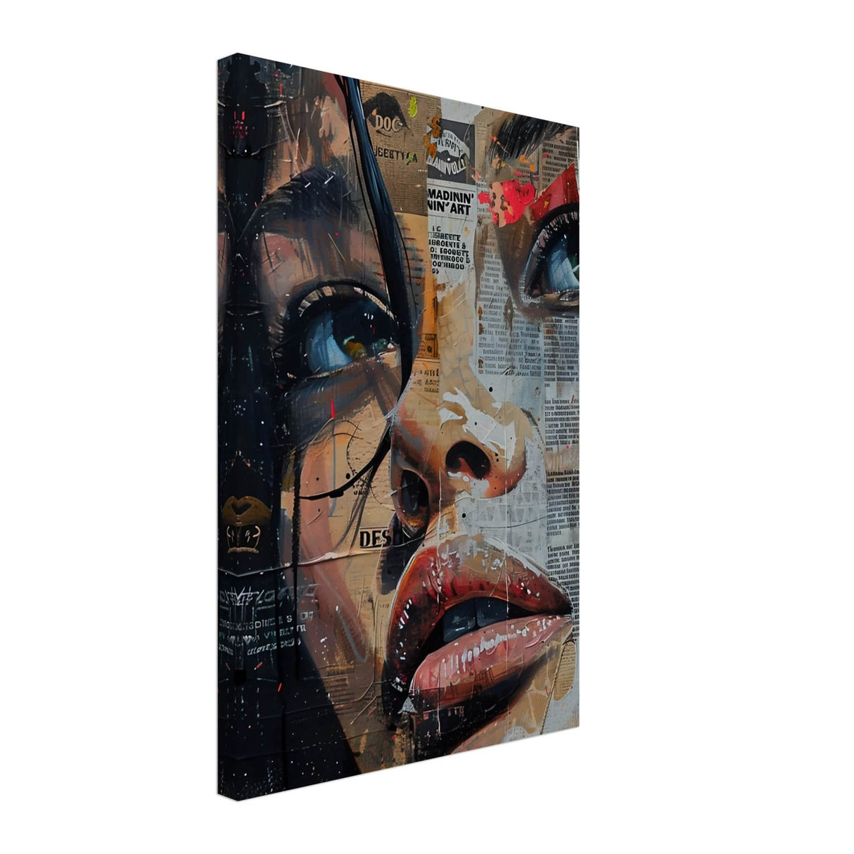 Da Vinci Pop Art Wall Art - Canvas - 40x60 cm / 16x24″ - Thick