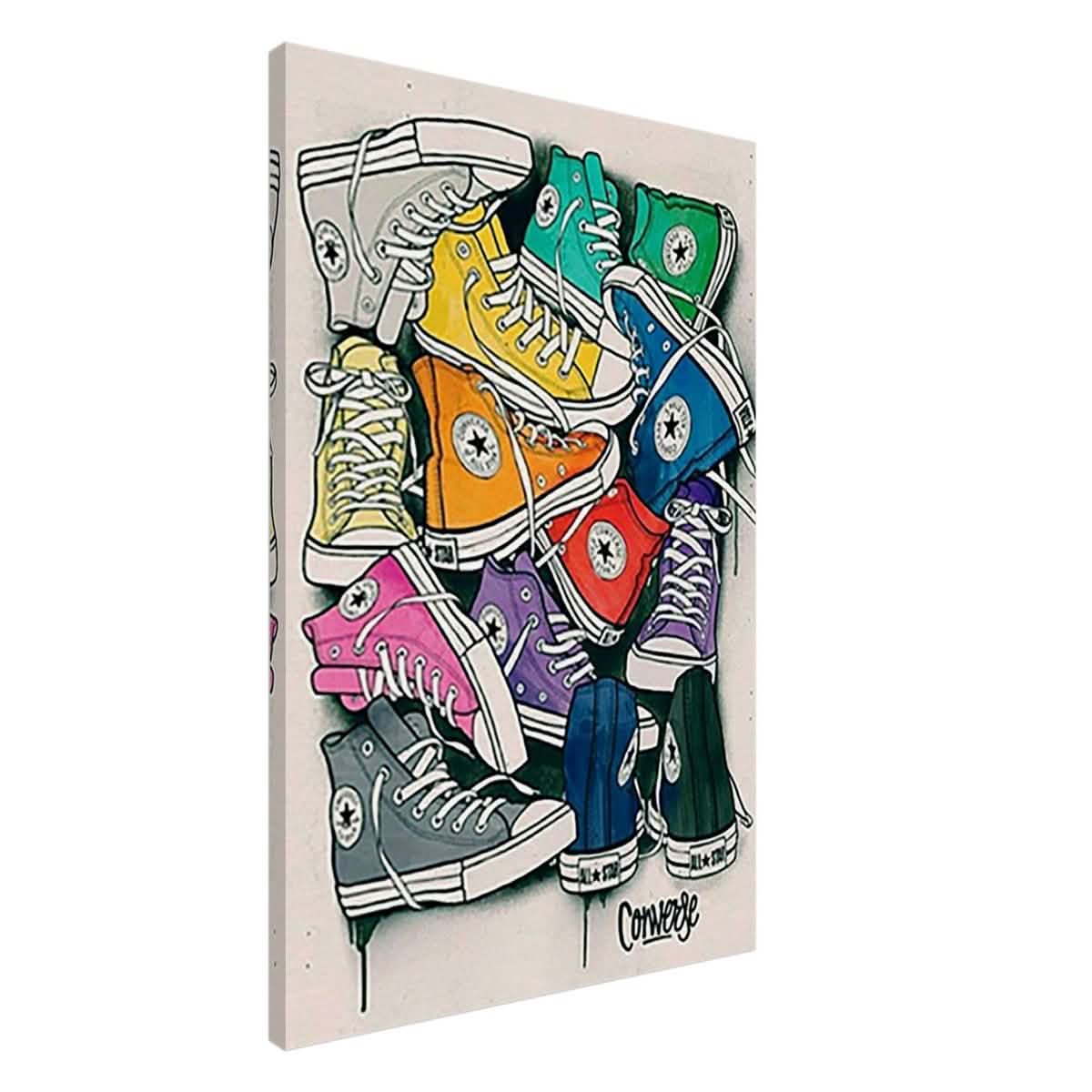 Da Vinci Pop Art Wall Art - Canvas - 60x90 cm / 24x36″ - Slim