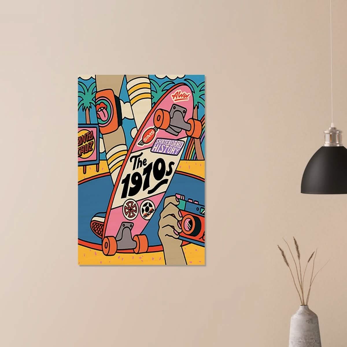 Da Vinci Pop Art Wall Art - Wood Prints - 60x90 cm / 24x36″ - 10 mm