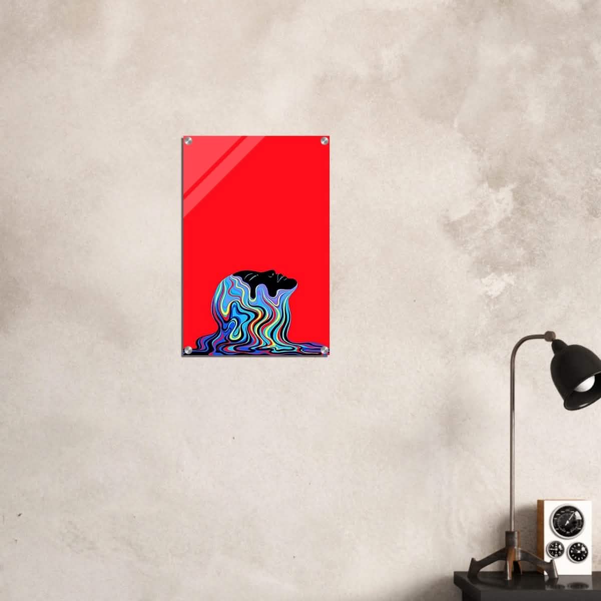 Da Vinci Pop Art Wall Art - Acrylic Print - 40x60 cm / 16x24″ -