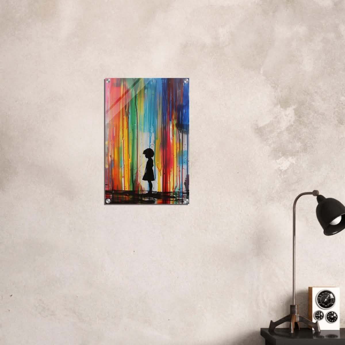 Da Vinci Pop Art Wall Art - Acrylic Print - 40x60 cm / 16x24″ -