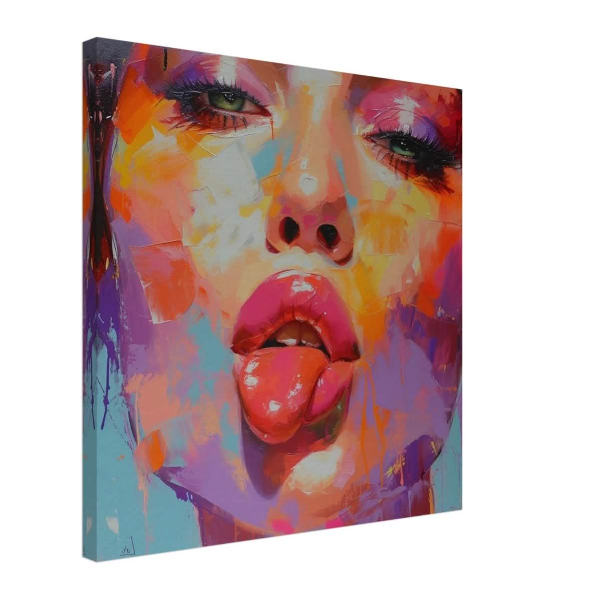 Da Vinci Pop Art Wall Art - Canvas - 60x60 cm / 24x24″ - Thick