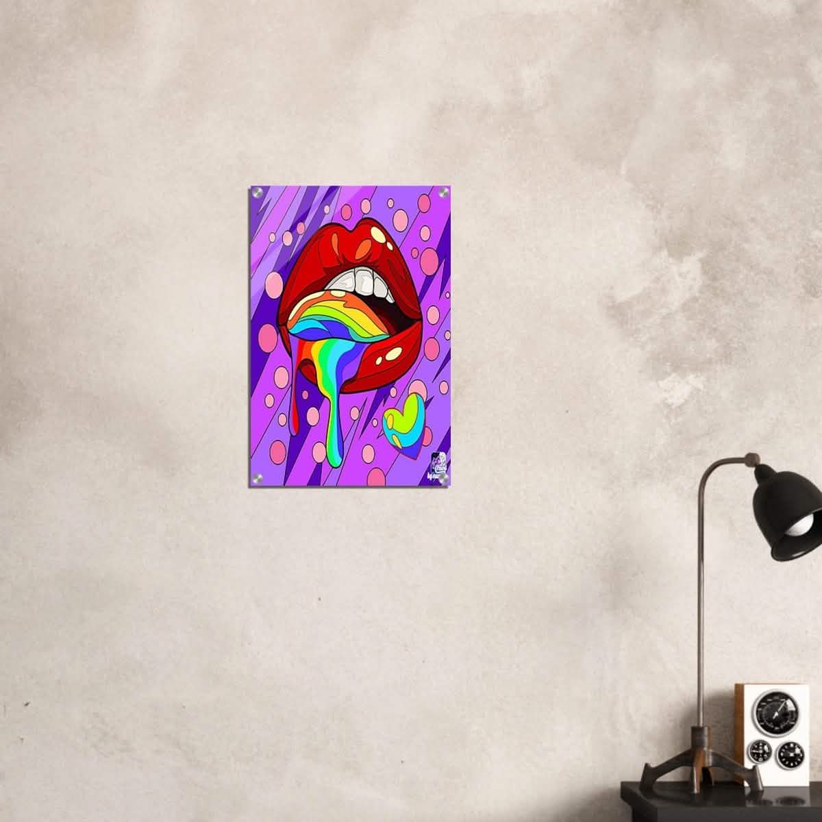 Da Vinci Pop Art Wall Art - Acrylic Print - 40x60 cm / 16x24″ -