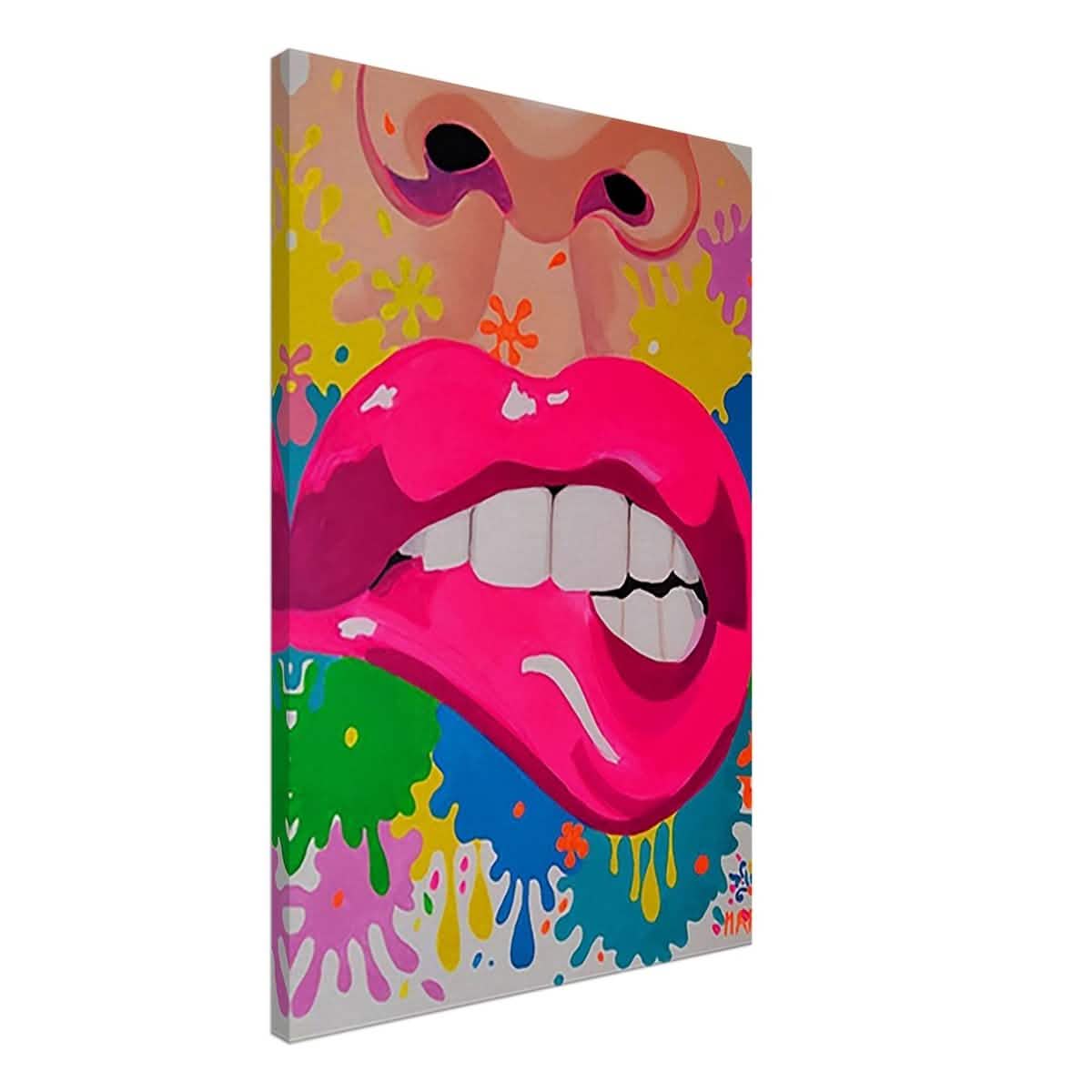 Da Vinci Pop Art Wall Art - Canvas - 60x90 cm / 24x36″ - Thick