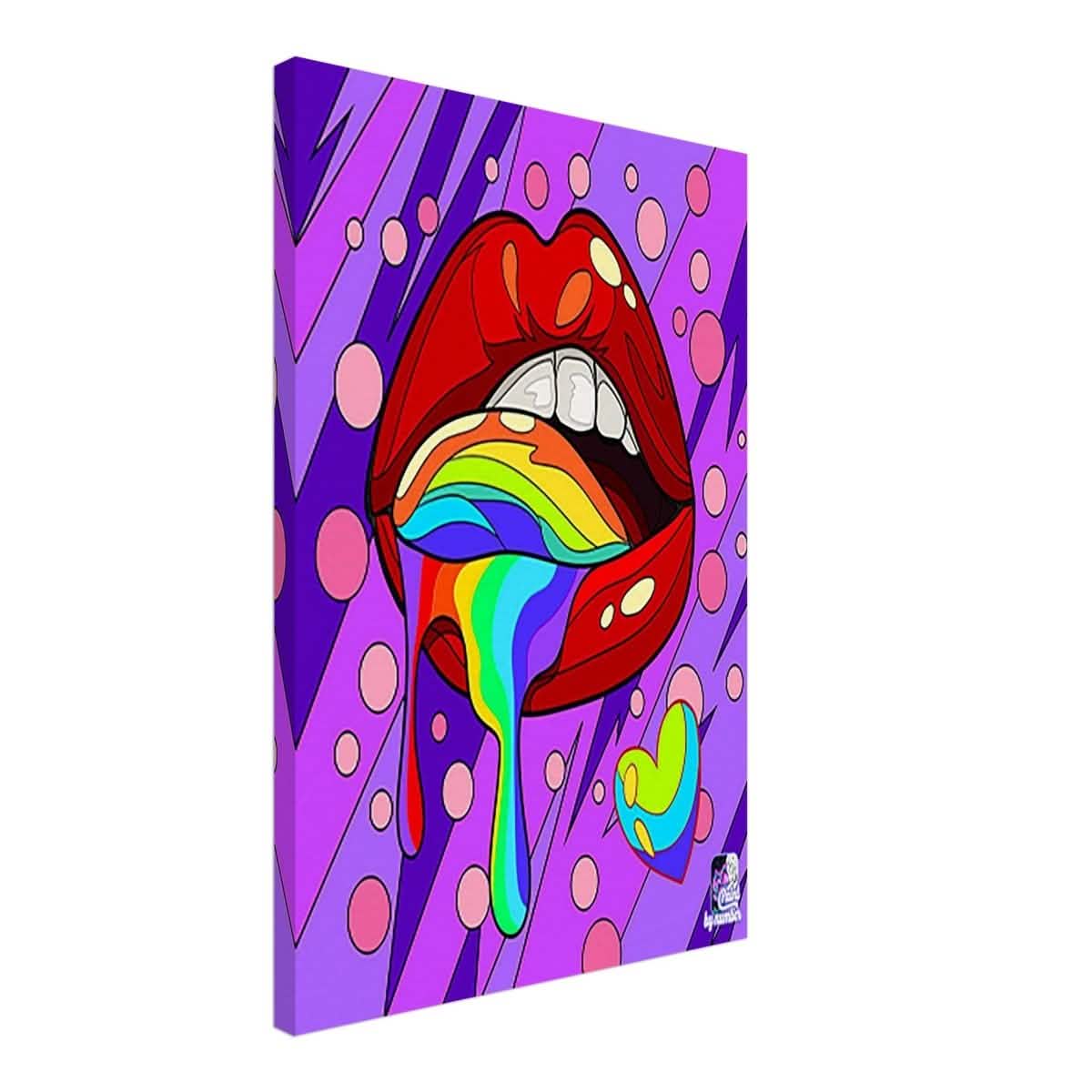 Da Vinci Pop Art Wall Art - Canvas - 50x75 cm / 20x30″ - Thick