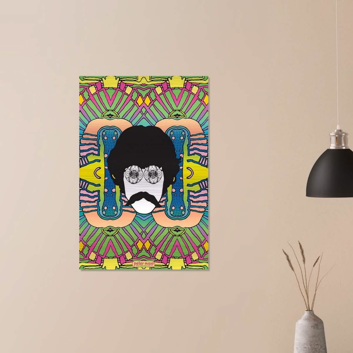 Da Vinci Pop Art Wall Art - Brushed Aluminum Print - 60x90 cm / 24x36″ -