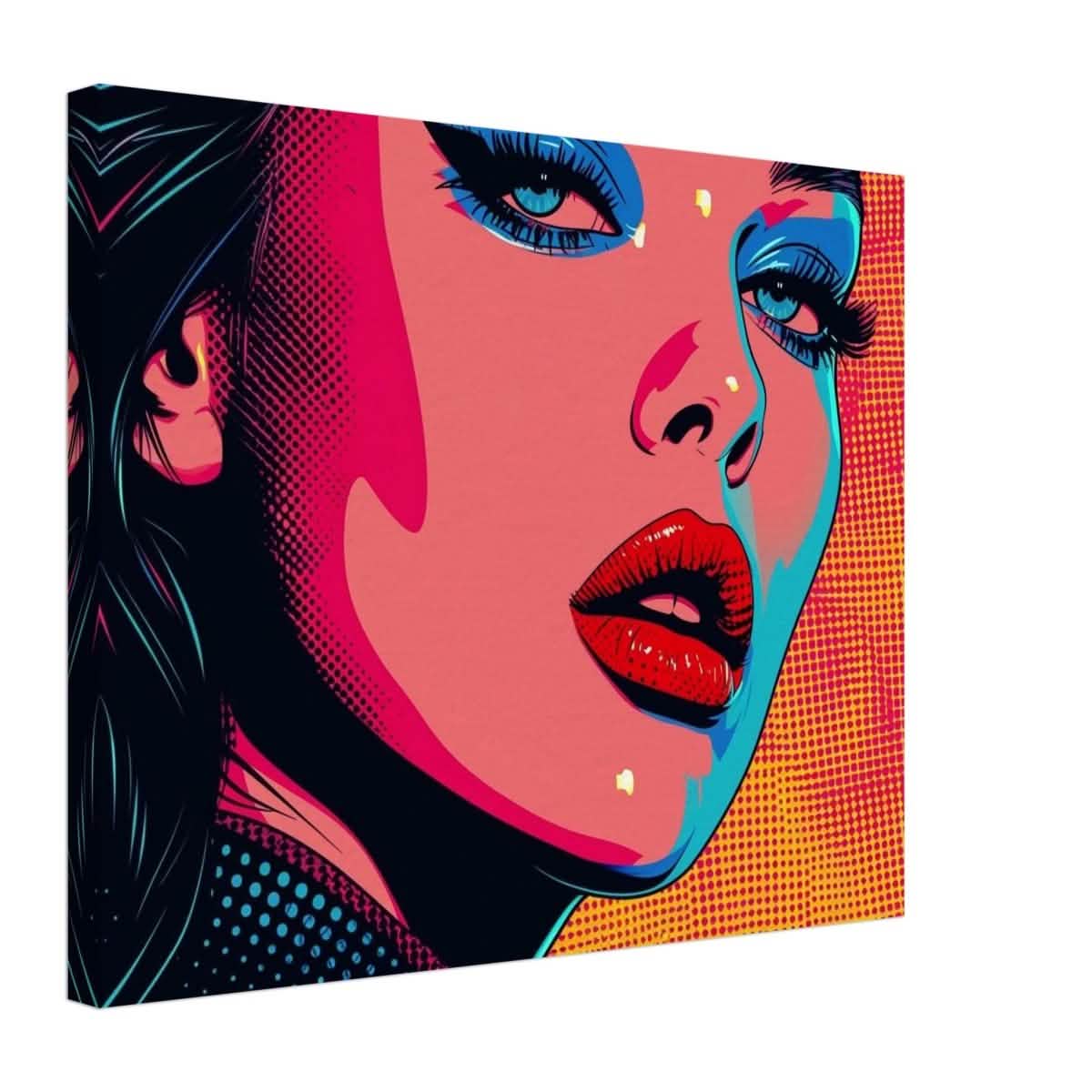 Da Vinci Pop Art Wall Art - Canvas - 40x50 cm / 16x20″ - Slim