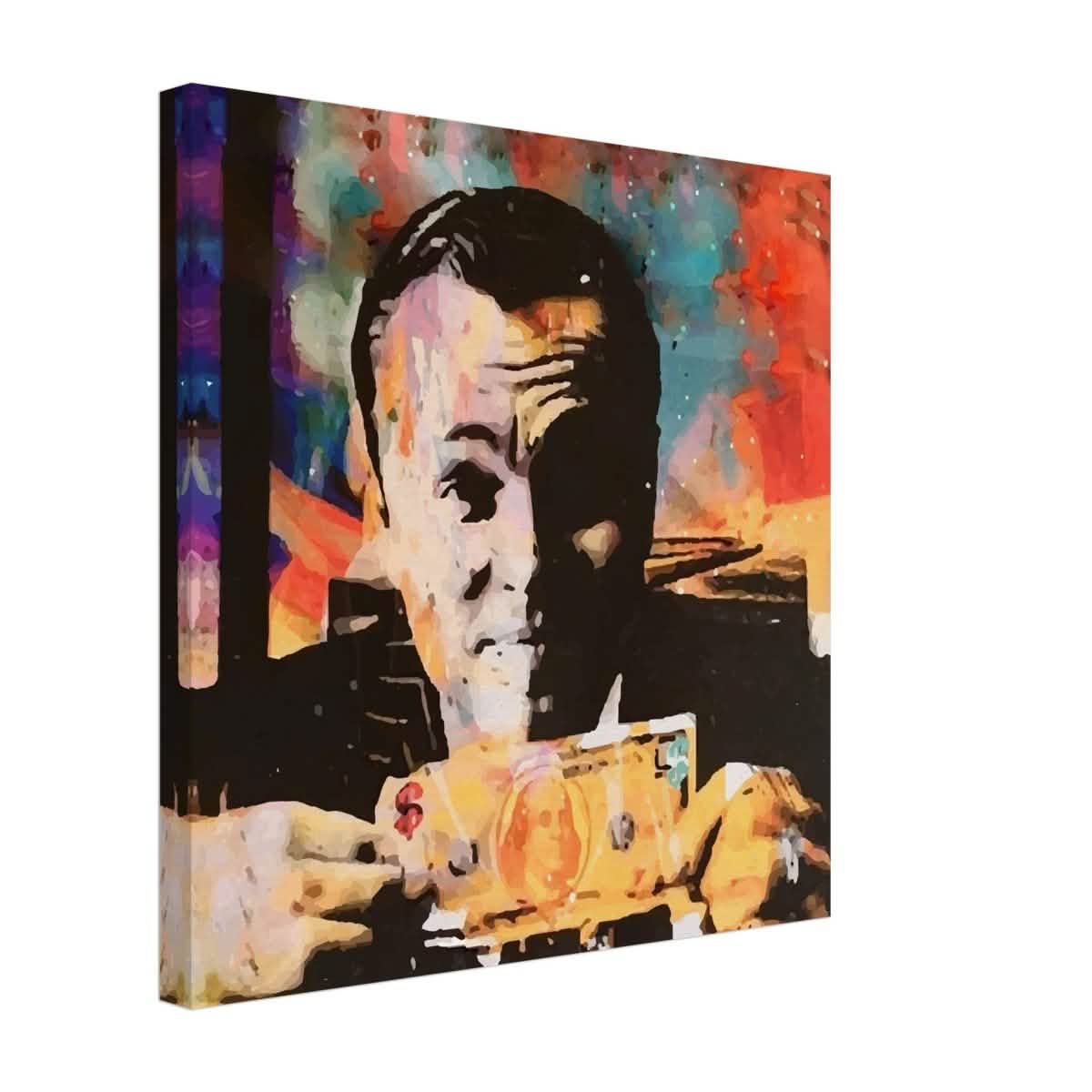 Da Vinci Pop Art Wall Art - Canvas - 40x40 cm / 16x16″ - Slim