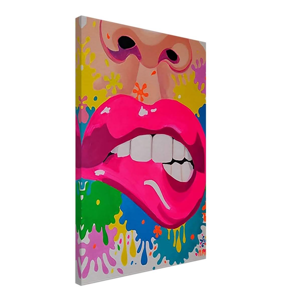 Da Vinci Pop Art Wall Art - Canvas - 50x75 cm / 20x30″ - Thick