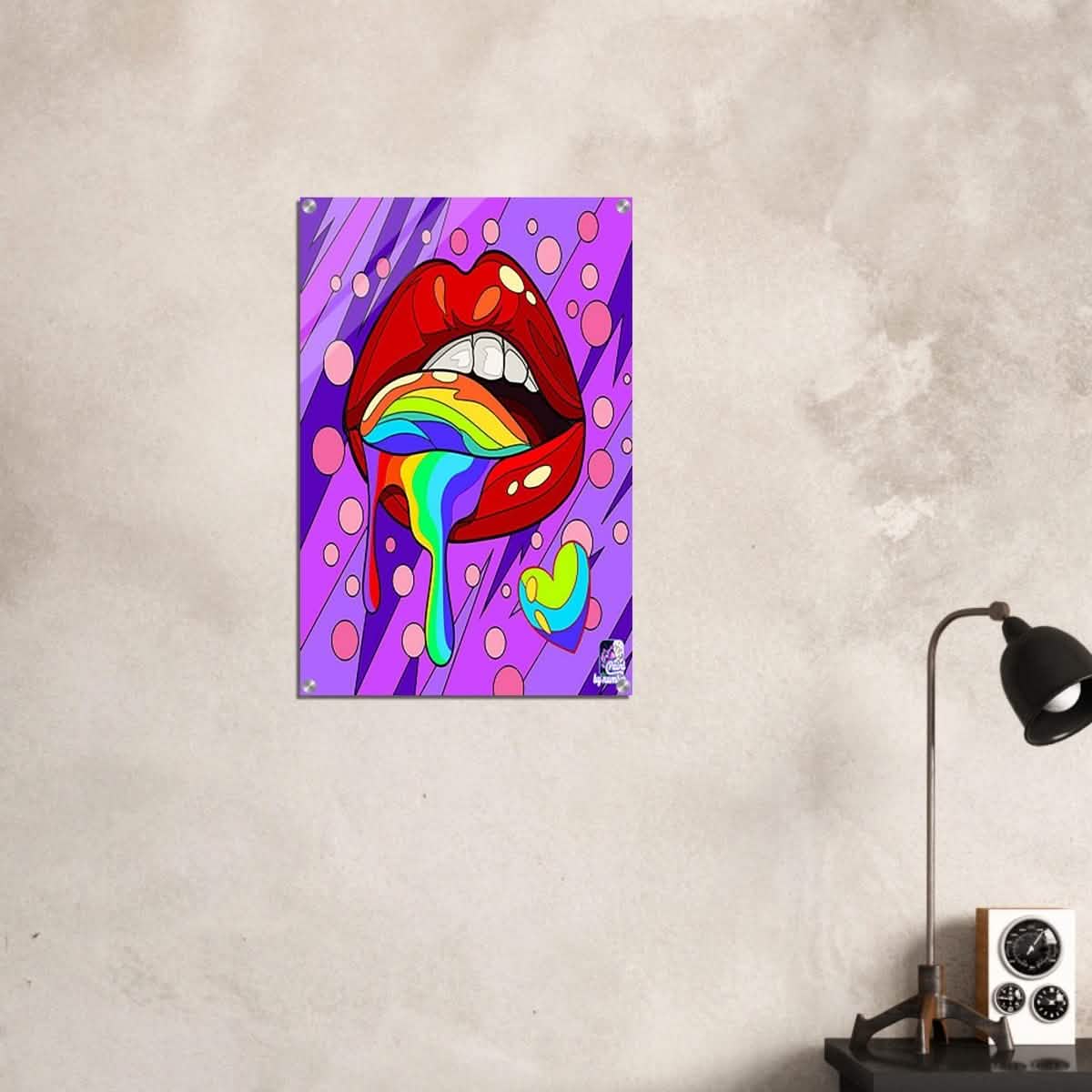 Da Vinci Pop Art Wall Art - Acrylic Print - 50x75 cm / 20x30″ -