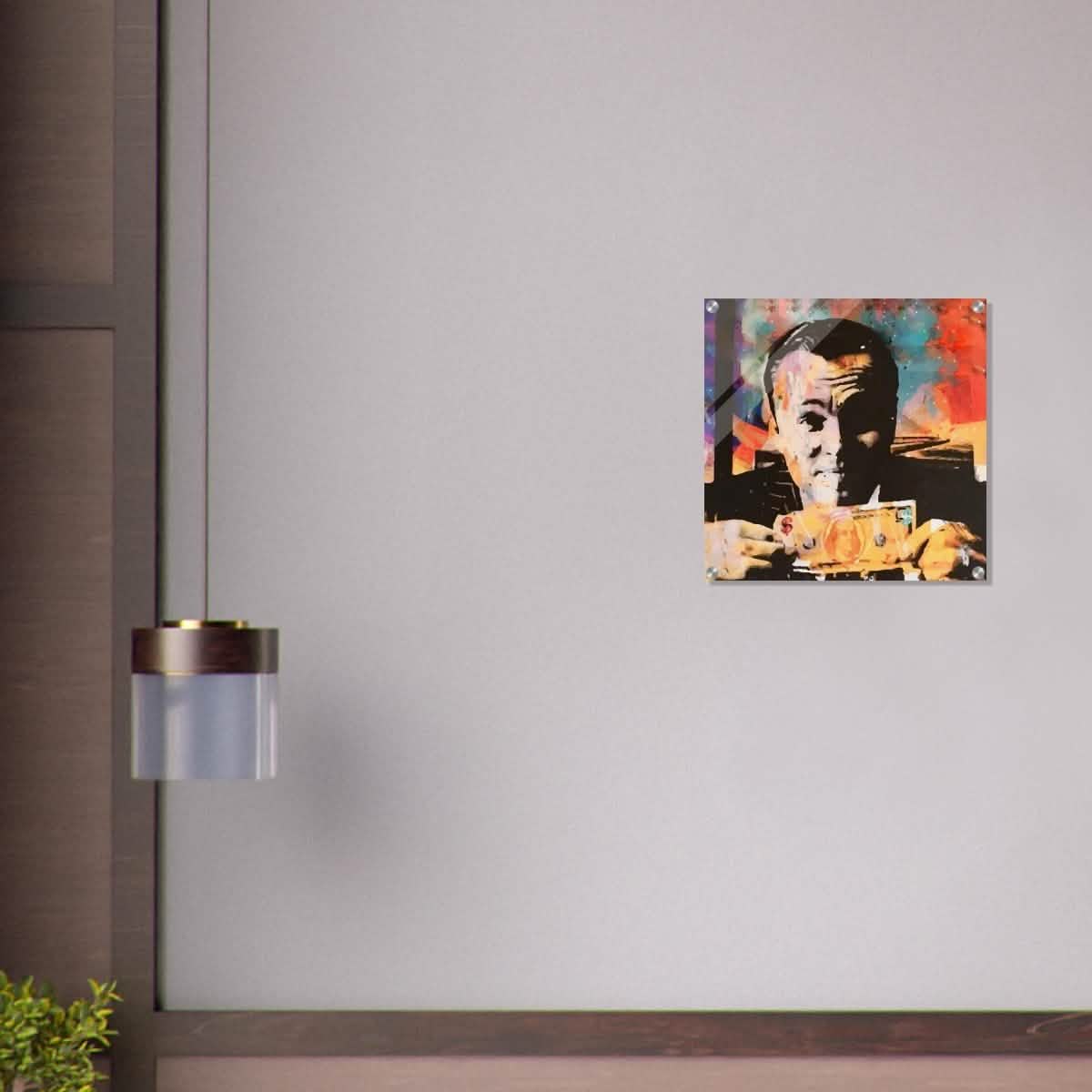 Da Vinci Pop Art Wall Art - Acrylic Print - 50x50 cm / 20x20″ -