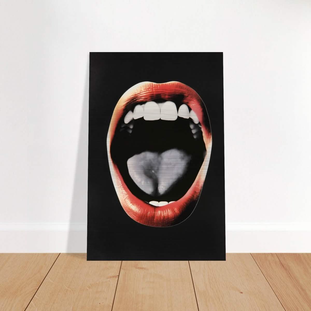 Da Vinci Pop Art Wall Art - Brushed Aluminum Print - 60x90 cm / 24x36″ -