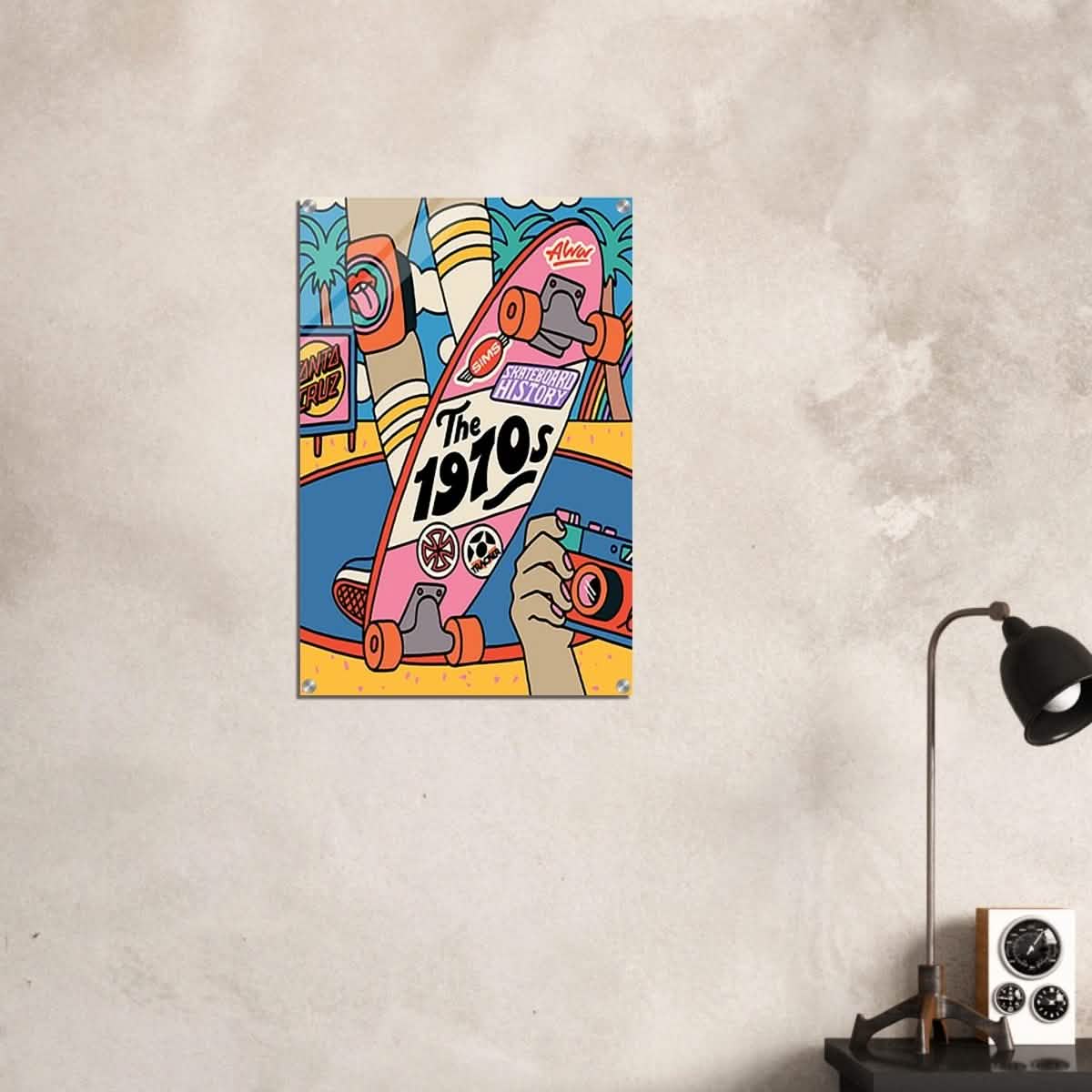 Da Vinci Pop Art Wall Art - Acrylic Print - 50x75 cm / 20x30″ -