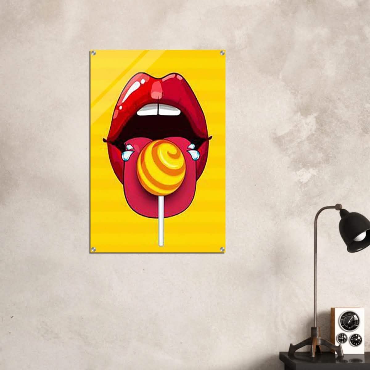 Da Vinci Pop Art Wall Art - Acrylic Print - 60x90 cm / 24x36″ -