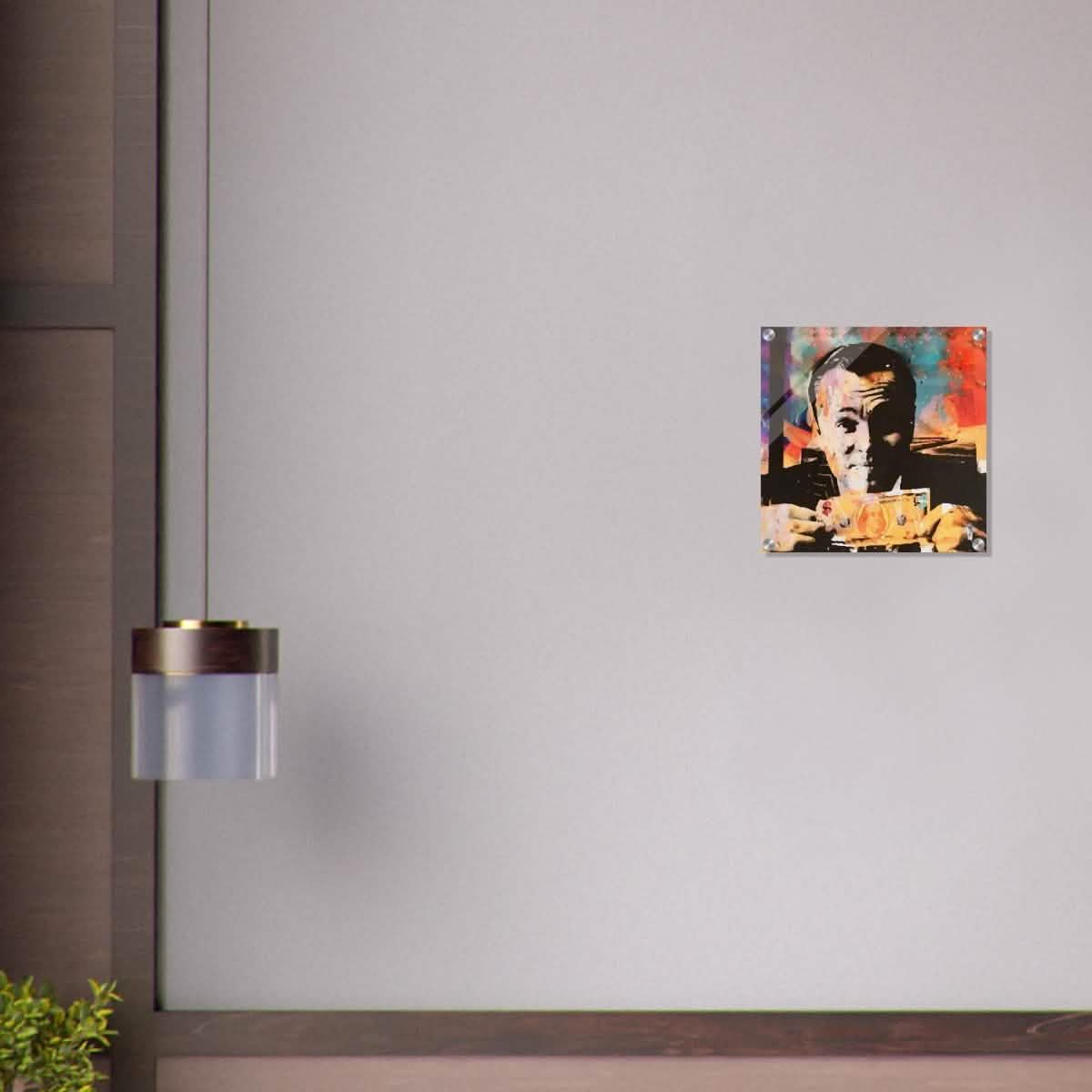 Da Vinci Pop Art Wall Art - Acrylic Print - 40x40 cm / 16x16″ -