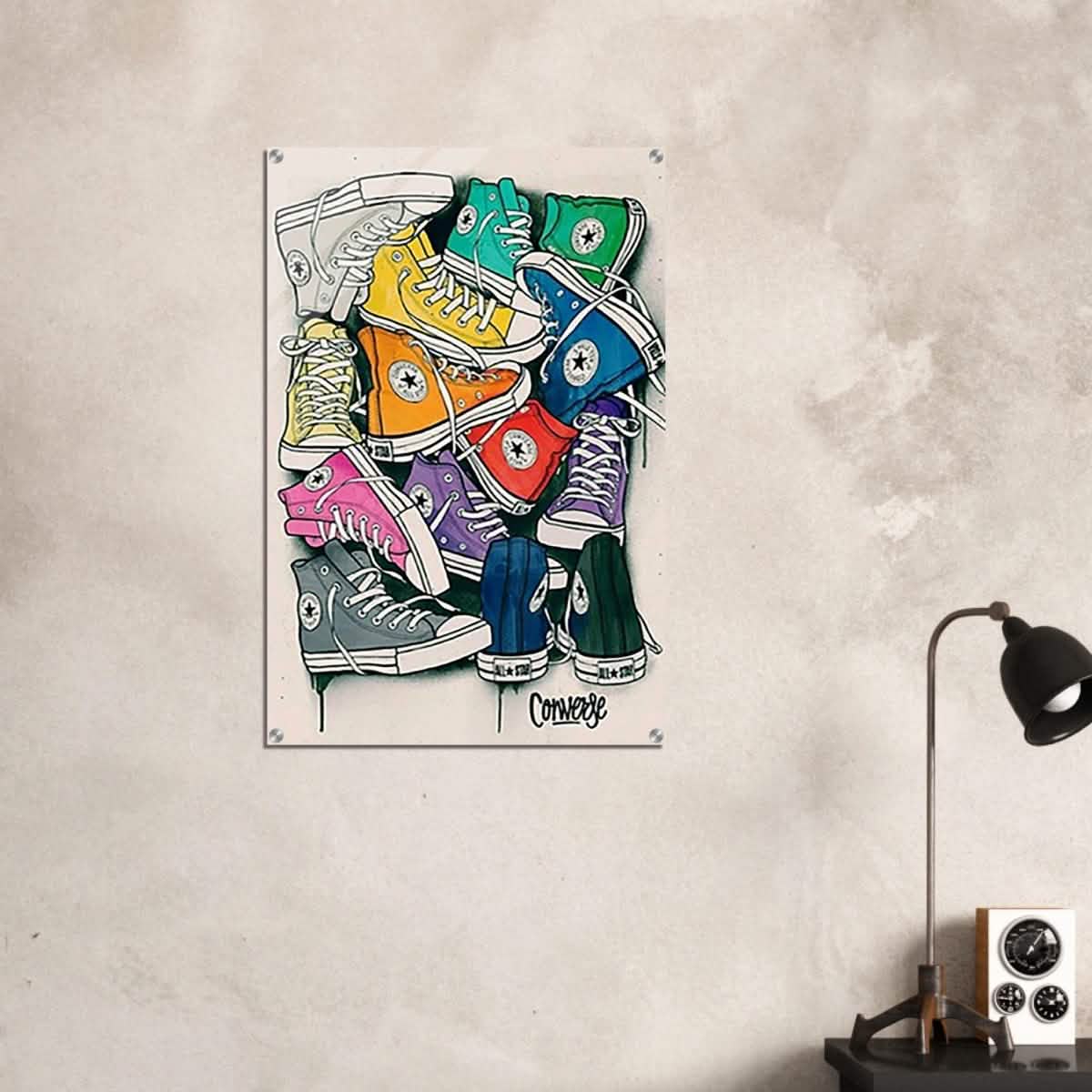 Da Vinci Pop Art Wall Art - Acrylic Print - 60x90 cm / 24x36″ -