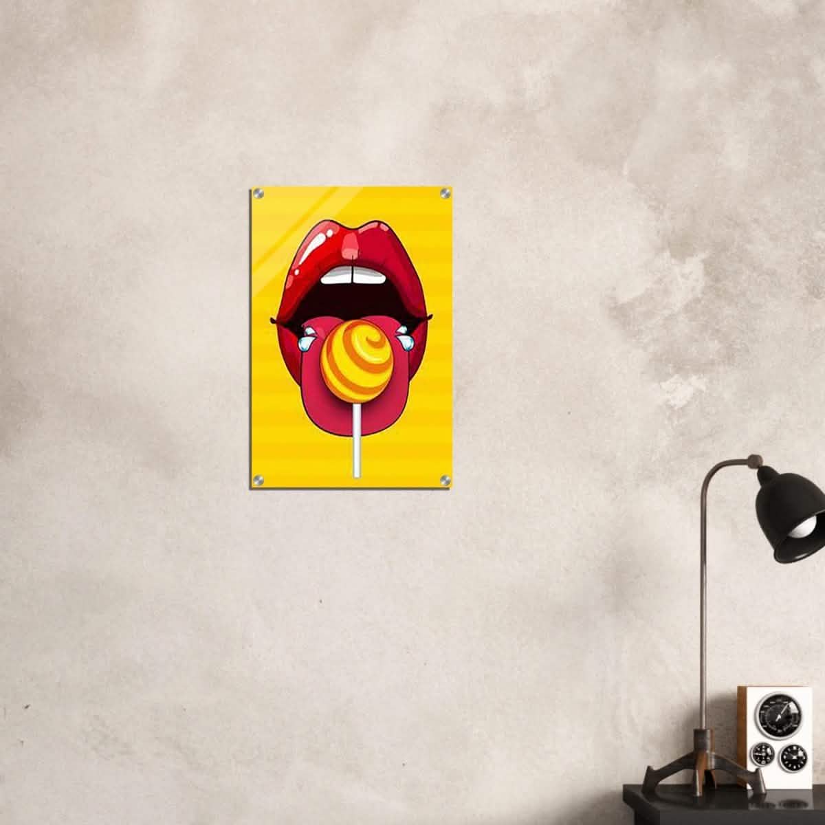 Da Vinci Pop Art Wall Art - Acrylic Print - 40x60 cm / 16x24″ -