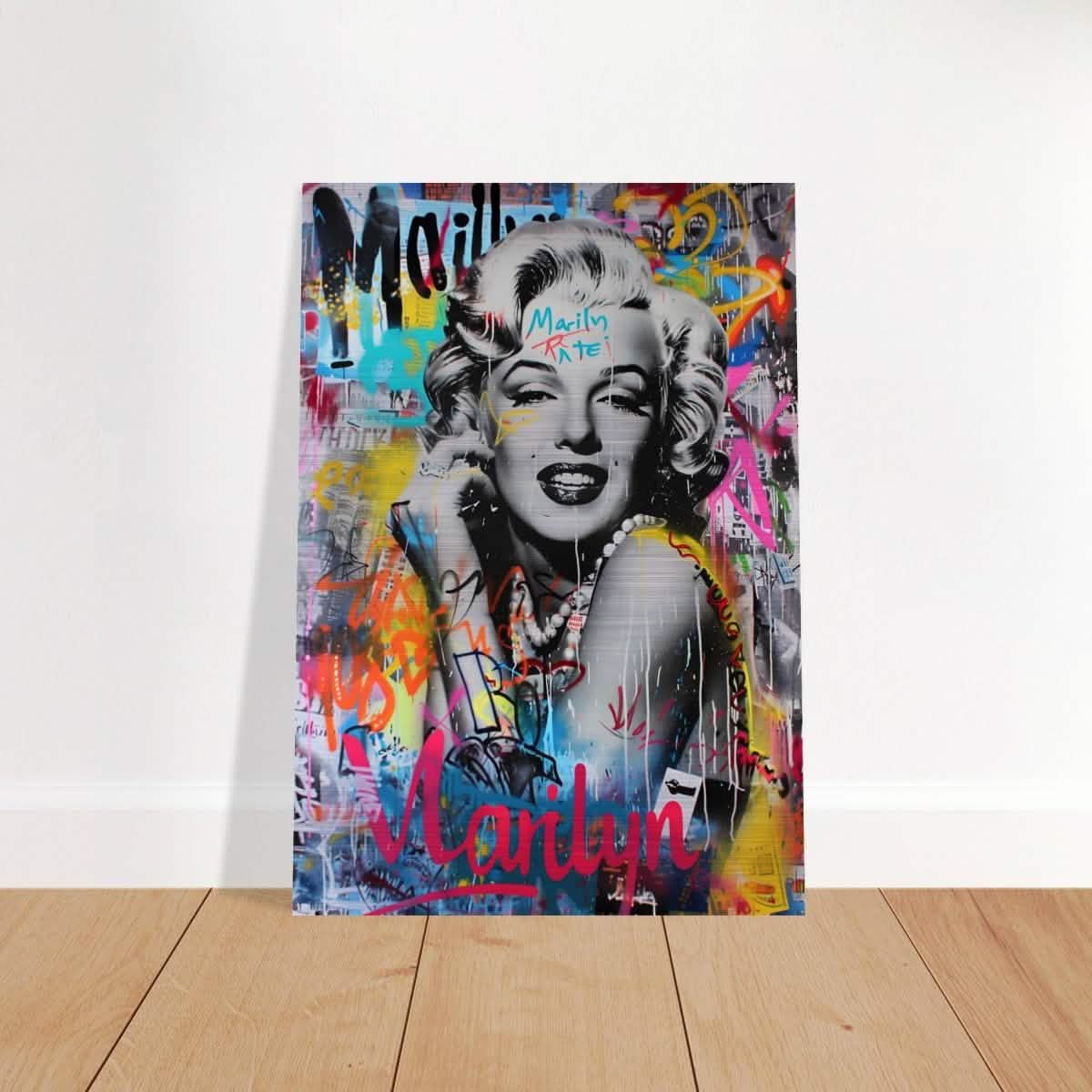 Da Vinci Pop Art Wall art - Brushed Aluminum Print - 70x100 cm / 28x40″ -