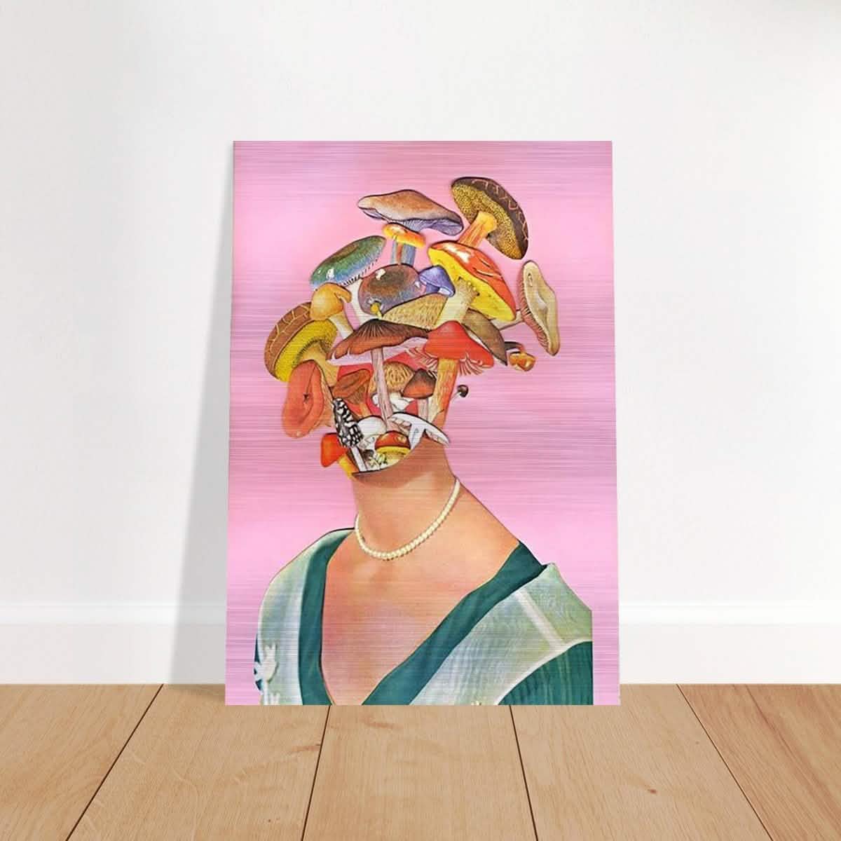 Da Vinci Pop Art Wall Art - Brushed Aluminum Print - 70x100 cm / 28x40″ -