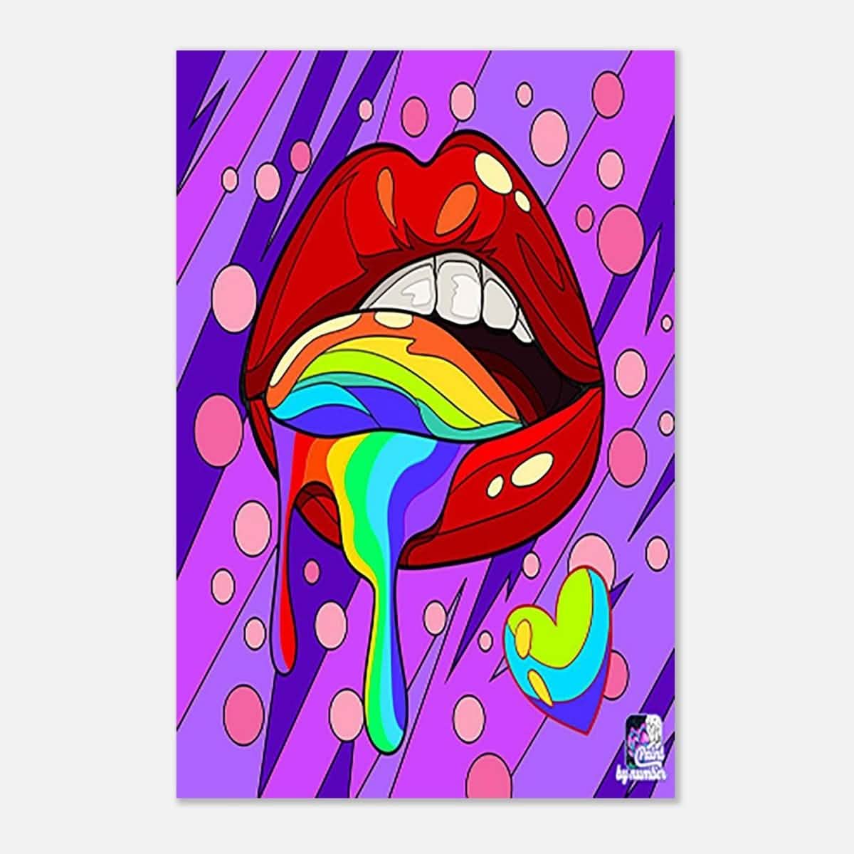 Da Vinci Pop Art Wall Art - Aluminum Print - 30x45 cm / 12x18″ -