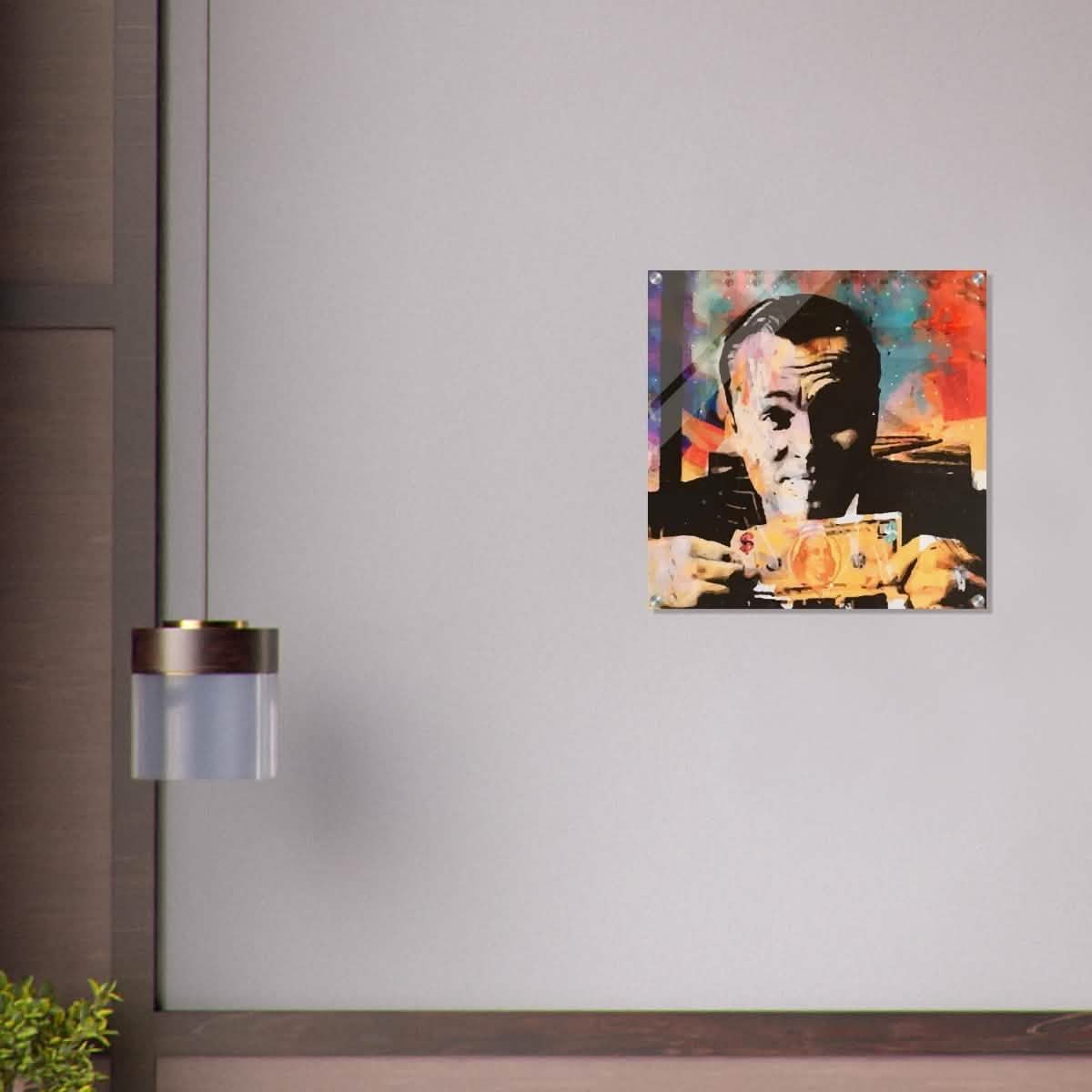 Da Vinci Pop Art Wall Art - Acrylic Print - 60x60 cm / 24x24″ -