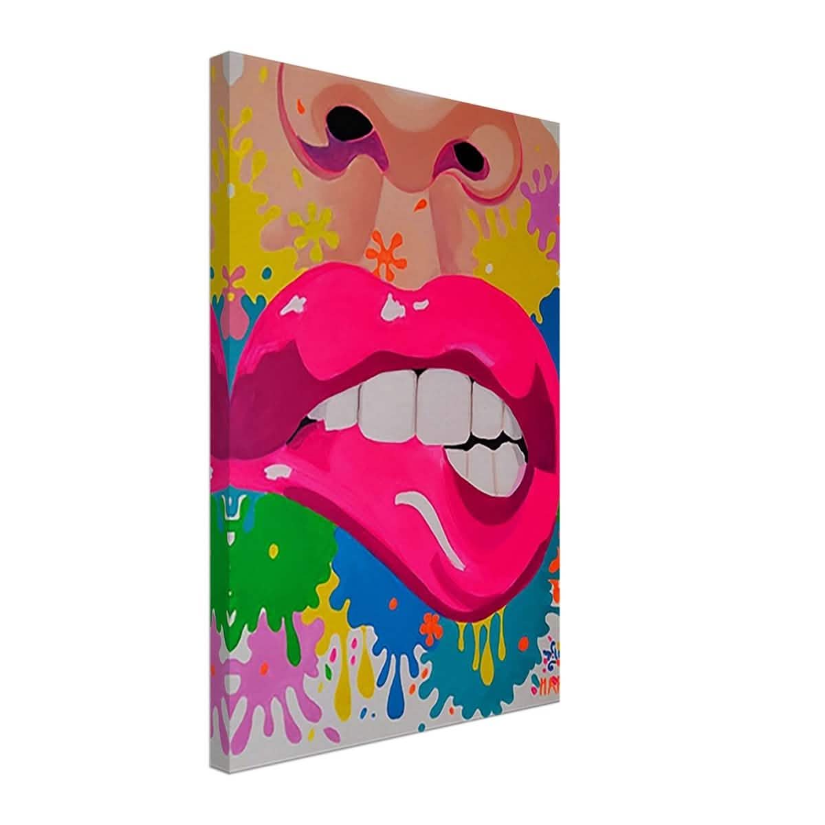 Da Vinci Pop Art Wall Art - Canvas - 40x60 cm / 16x24″ - Thick