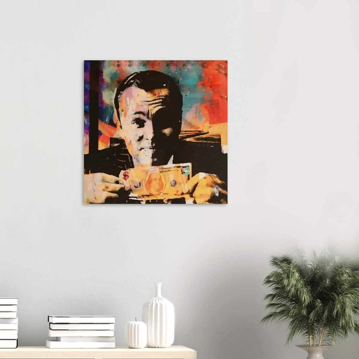 Da Vinci Pop Art Wall Art - Wood Prints - 60x60 cm / 24x24″ - 10 mm