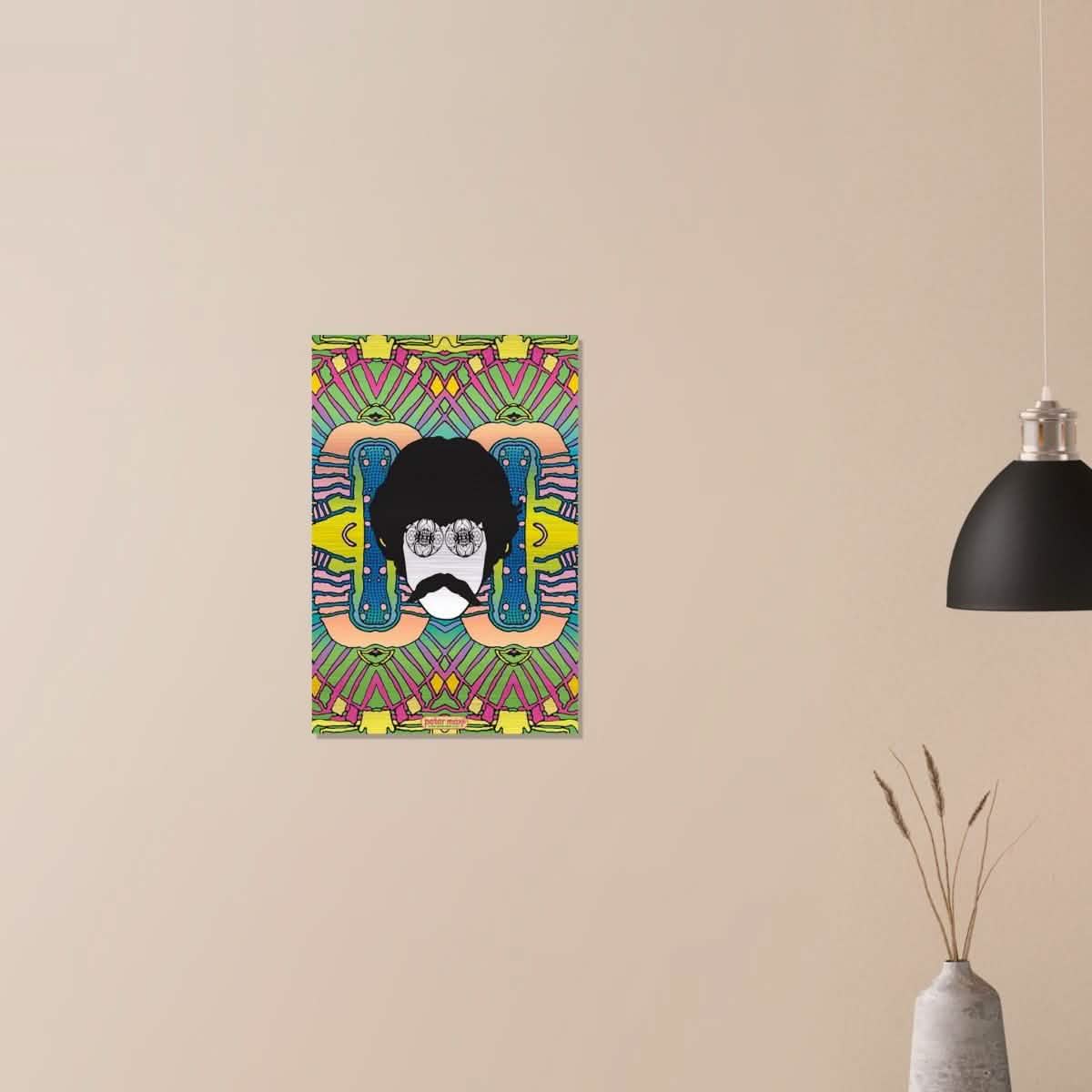 Da Vinci Pop Art Wall Art - Brushed Aluminum Print - 40x60 cm / 16x24″ -