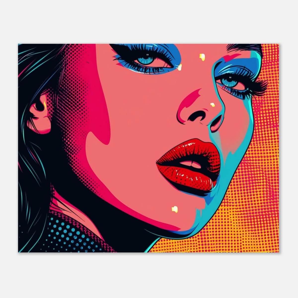 Da Vinci Pop Art Wall Art - Aluminum Print - 40x50 cm / 16x20″ -