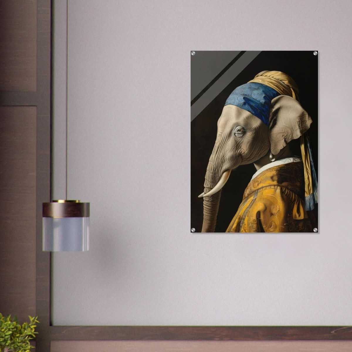 Da Vinci Pop Art Wall Art - Acrylic Print - 70x100 cm / 28x40″ -