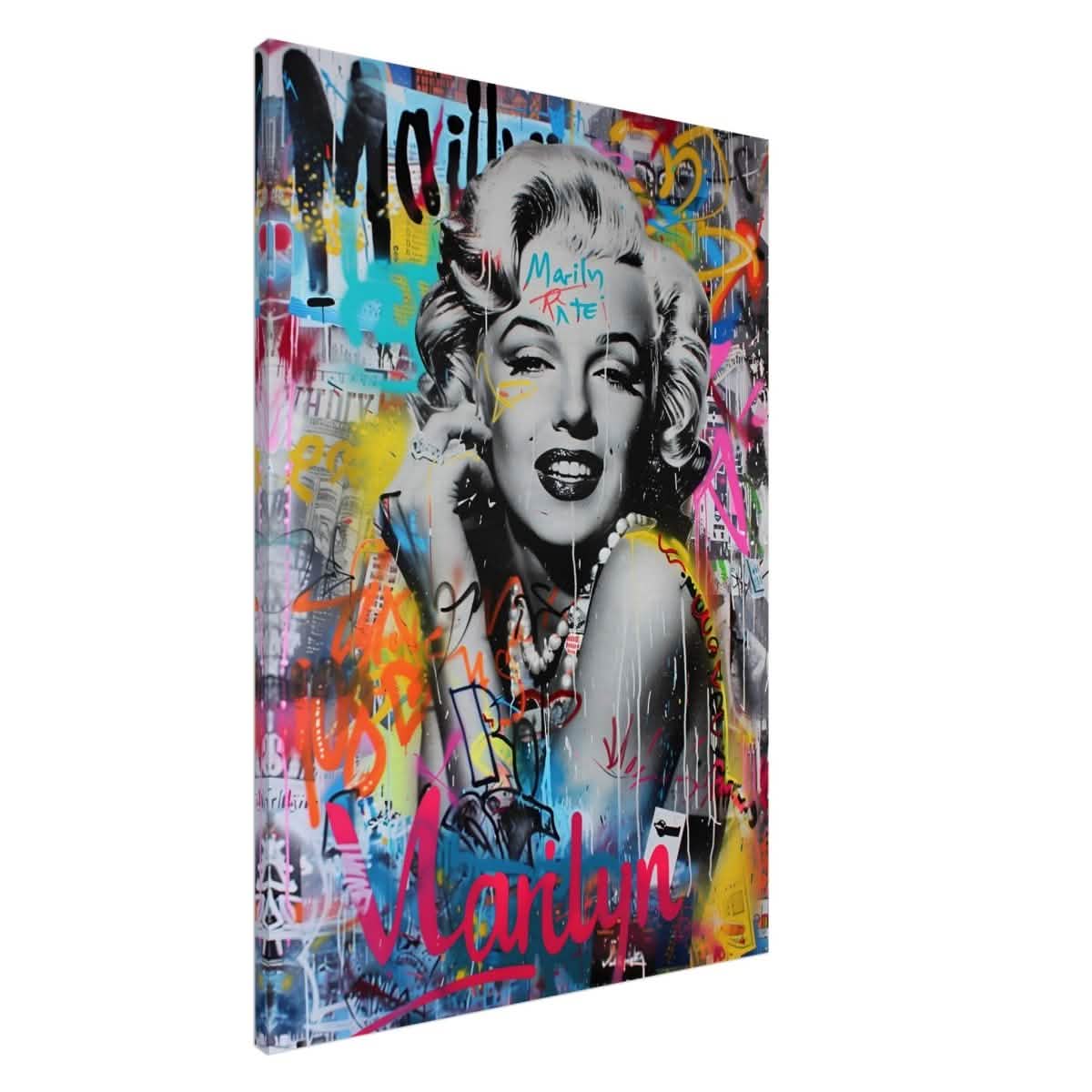 Da Vinci Pop Art Wall art - Canvas - 70x100 cm / 28x40″ - Slim