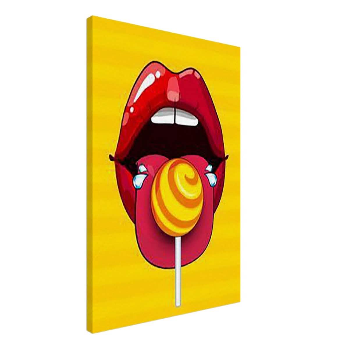 Da Vinci Pop Art Wall Art - Canvas - 60x90 cm / 24x36″ - Thick