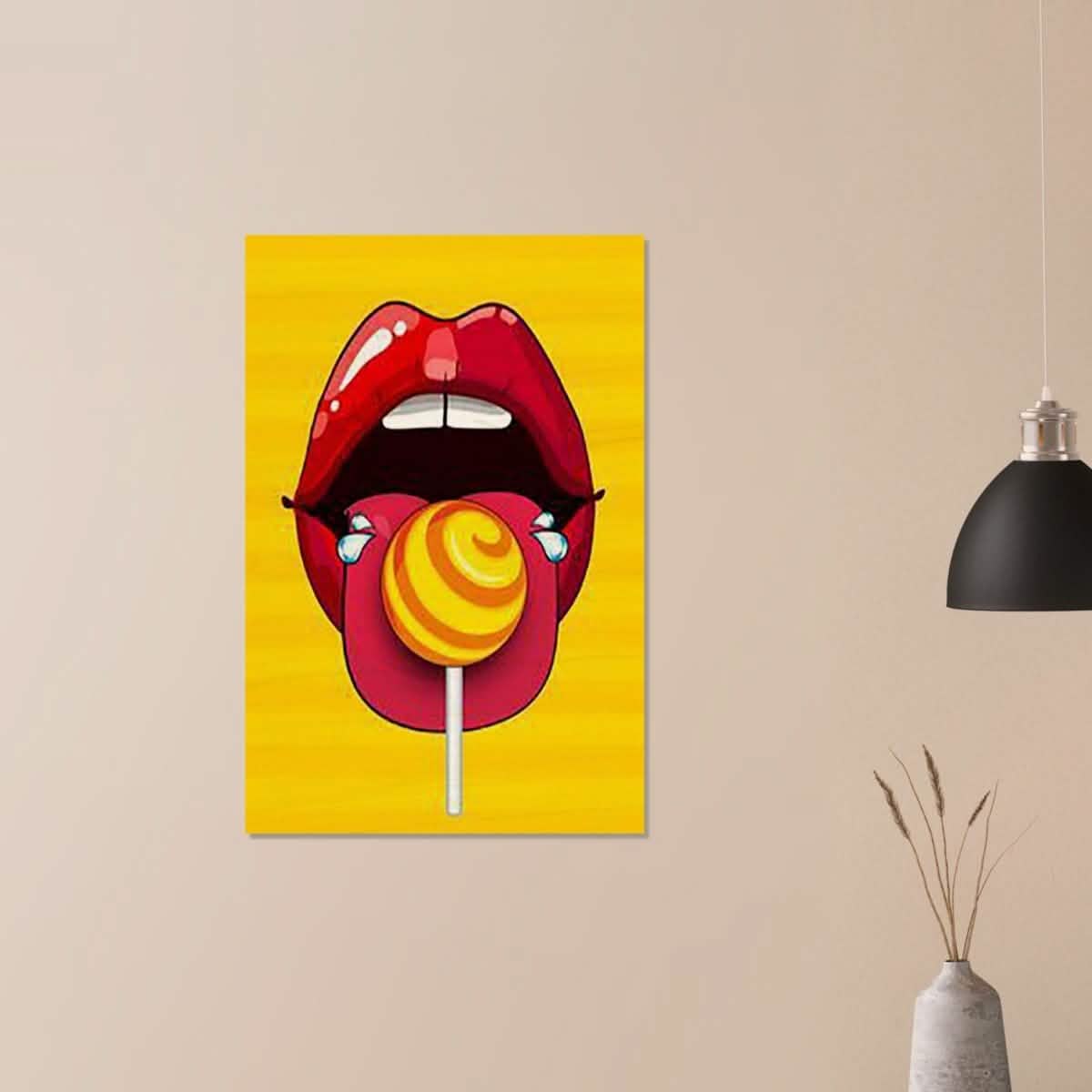 Da Vinci Pop Art Wall Art - Wood Prints - 60x90 cm / 24x36″ - 20 mm