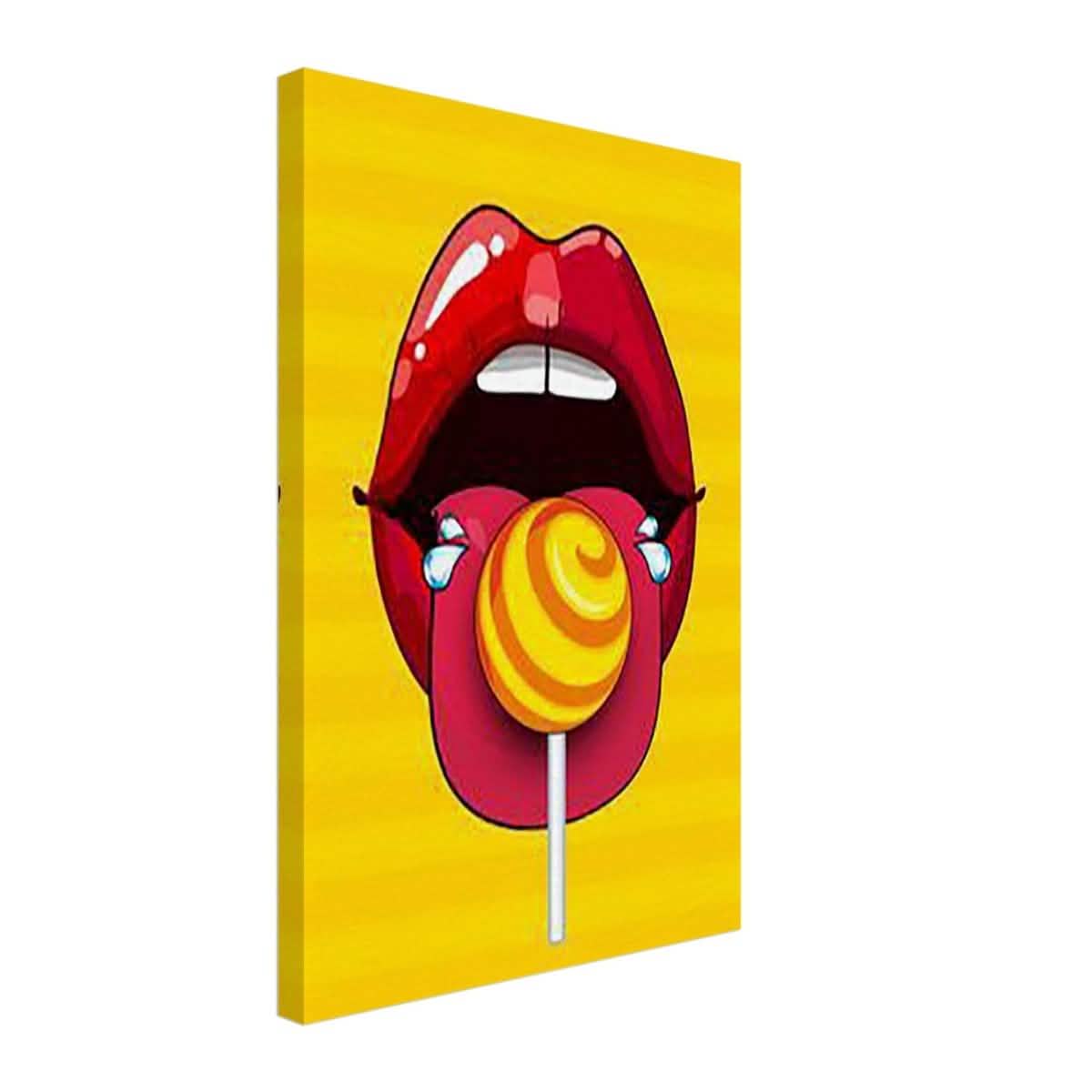 Da Vinci Pop Art Wall Art - Canvas - 40x60 cm / 16x24″ - Thick