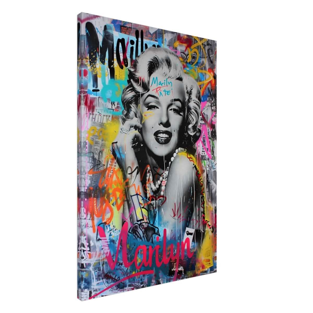 Da Vinci Pop Art Wall art - Canvas - 60x90 cm / 24x36″ - Slim