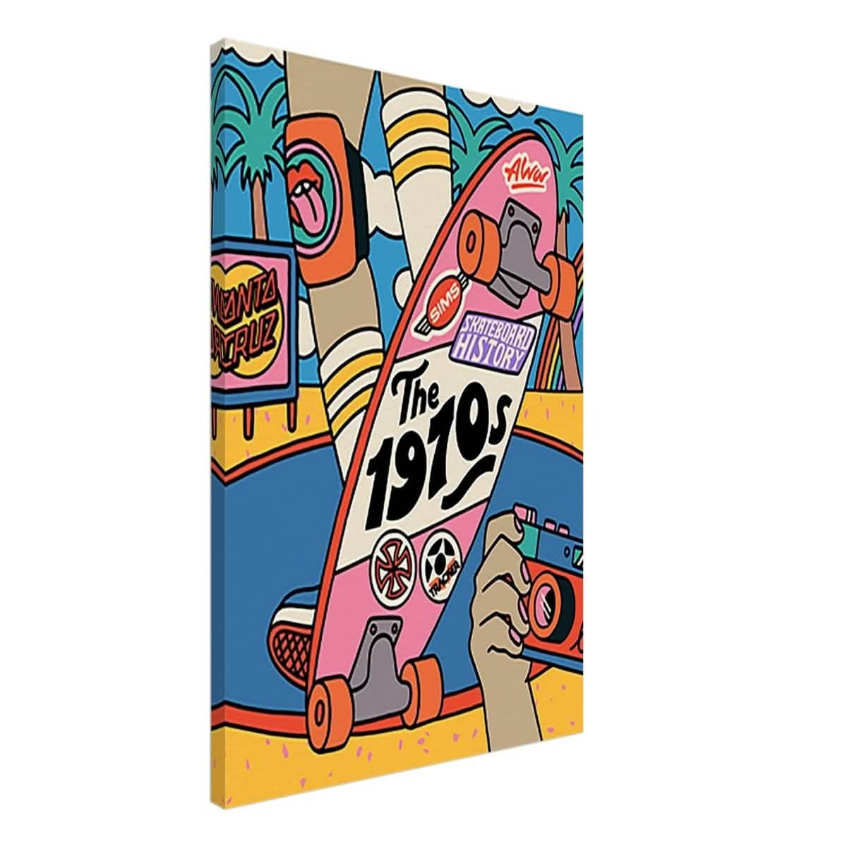 Da Vinci Pop Art Wall Art - Canvas - 50x75 cm / 20x30″ - Slim