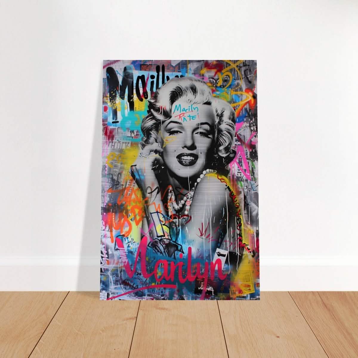 Da Vinci Pop Art Wall art - Brushed Aluminum Print - 50x75 cm / 20x30″ -