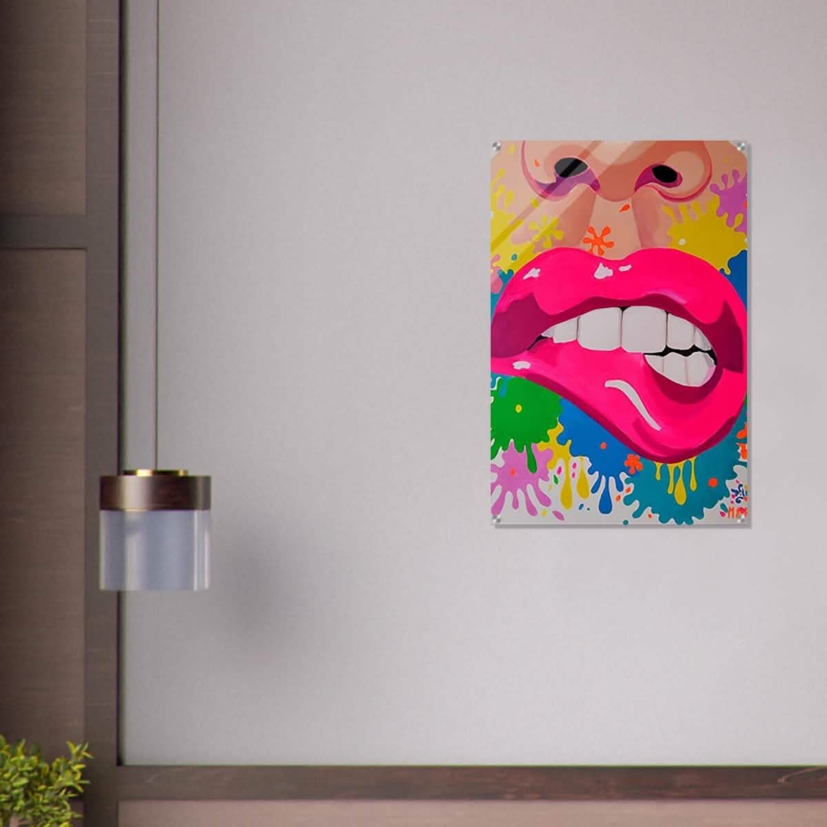 Da Vinci Pop Art Wall Art - Acrylic Print - 60x90 cm / 24x36″ -