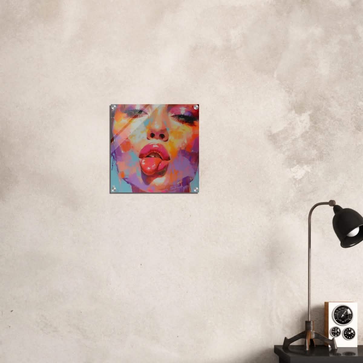 Da Vinci Pop Art Wall Art - Acrylic Print - 40x40 cm / 16x16″ -