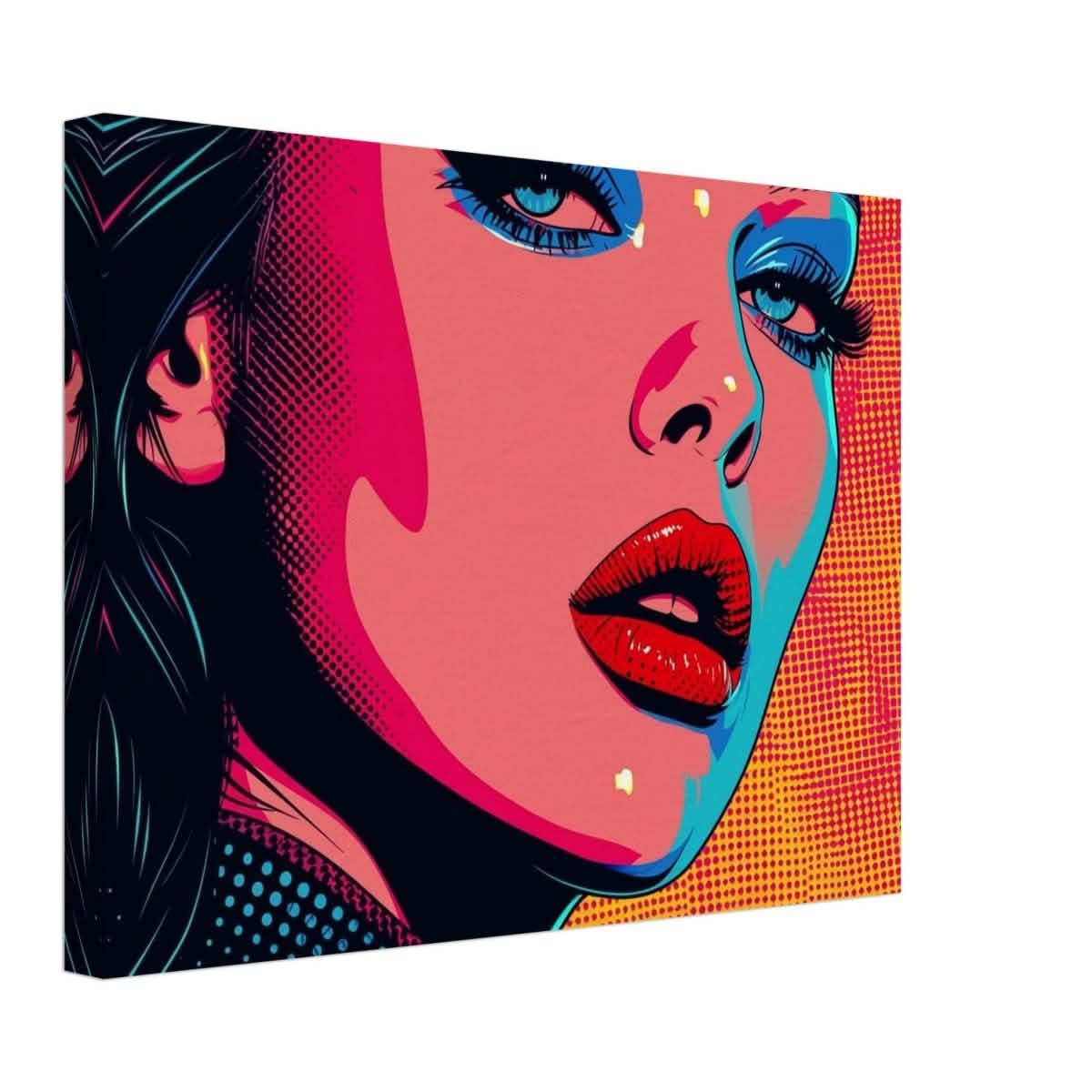 Da Vinci Pop Art Wall Art - Canvas - 30x40 cm / 12x16″ - Slim
